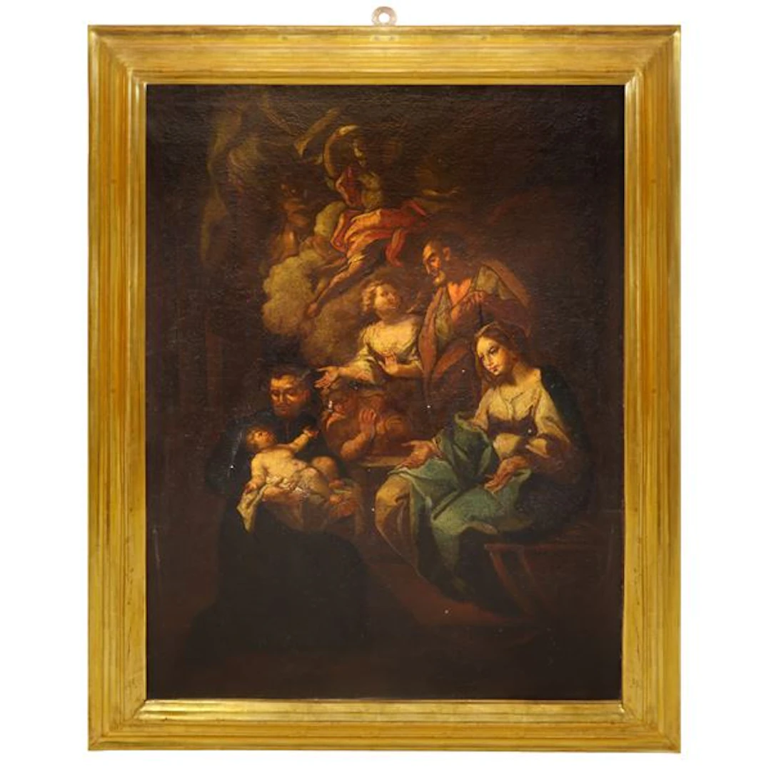 Madonna col Bambino e San Gaetano, XVIII secolo