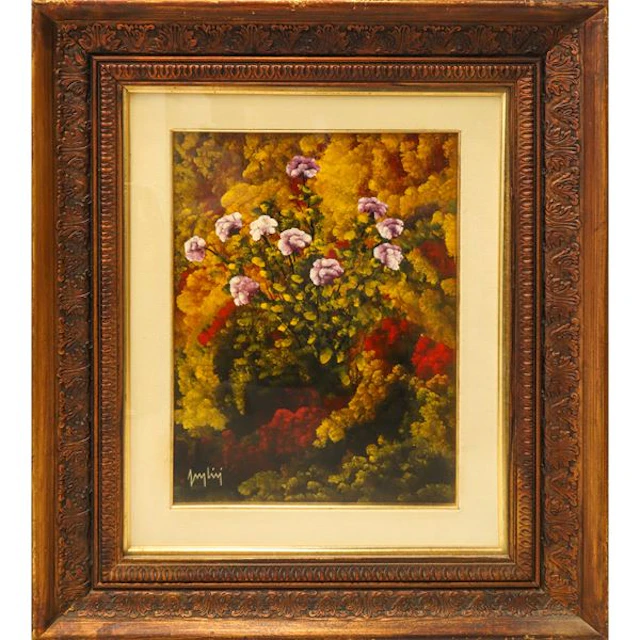 Fiori, XX sec. - Edoardo Puglisi (Catania, 1936 - 2025)