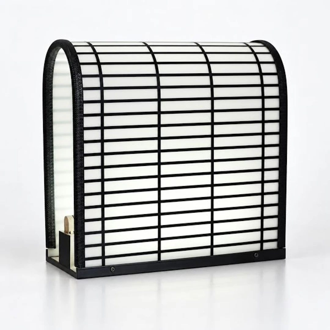 Lampada reticolata post-moderna, anni'80 - Josef Hoffmann