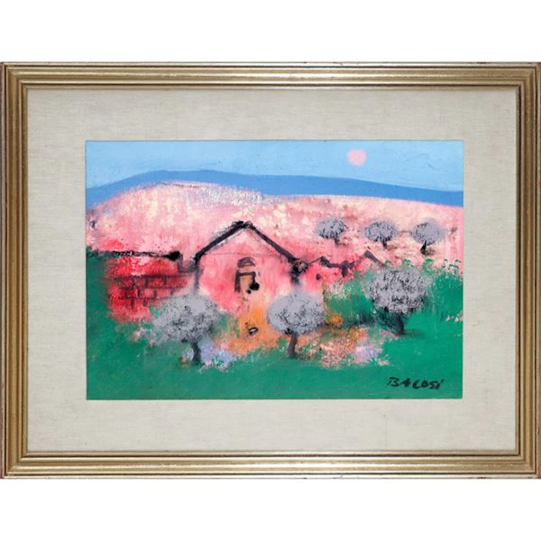 Paesaggio, XX sec. - Manlio Bacosi (1921 - 1998)