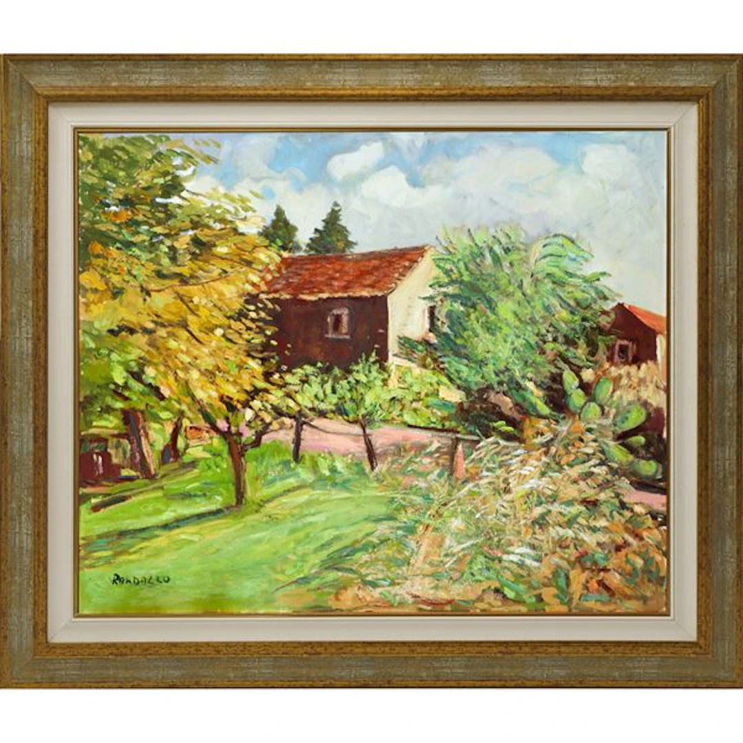 Paesaggio siciliano di campagna - Giuseppe Randazzo © (1954)