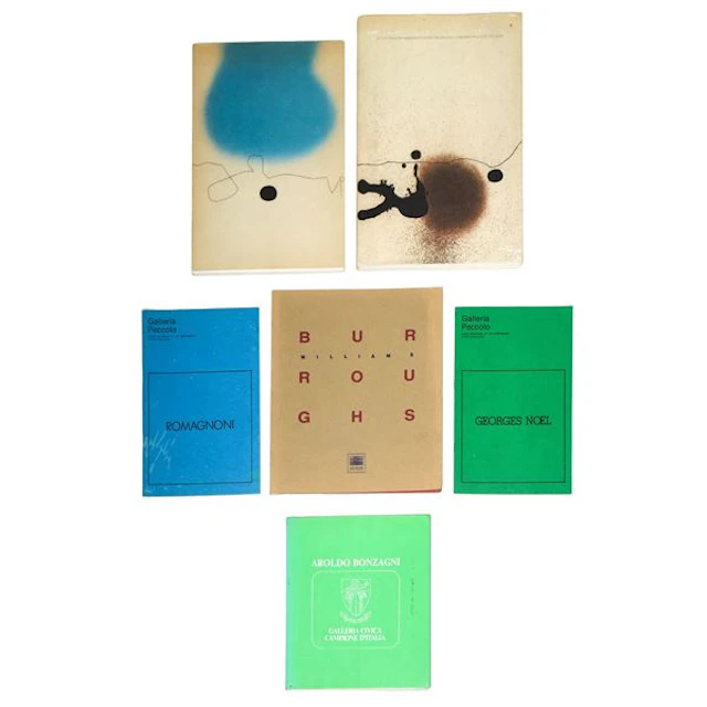 N. 6 Cataloghi d'Arte - Romagnoni; Georges Noël; Burroughs; Victor
