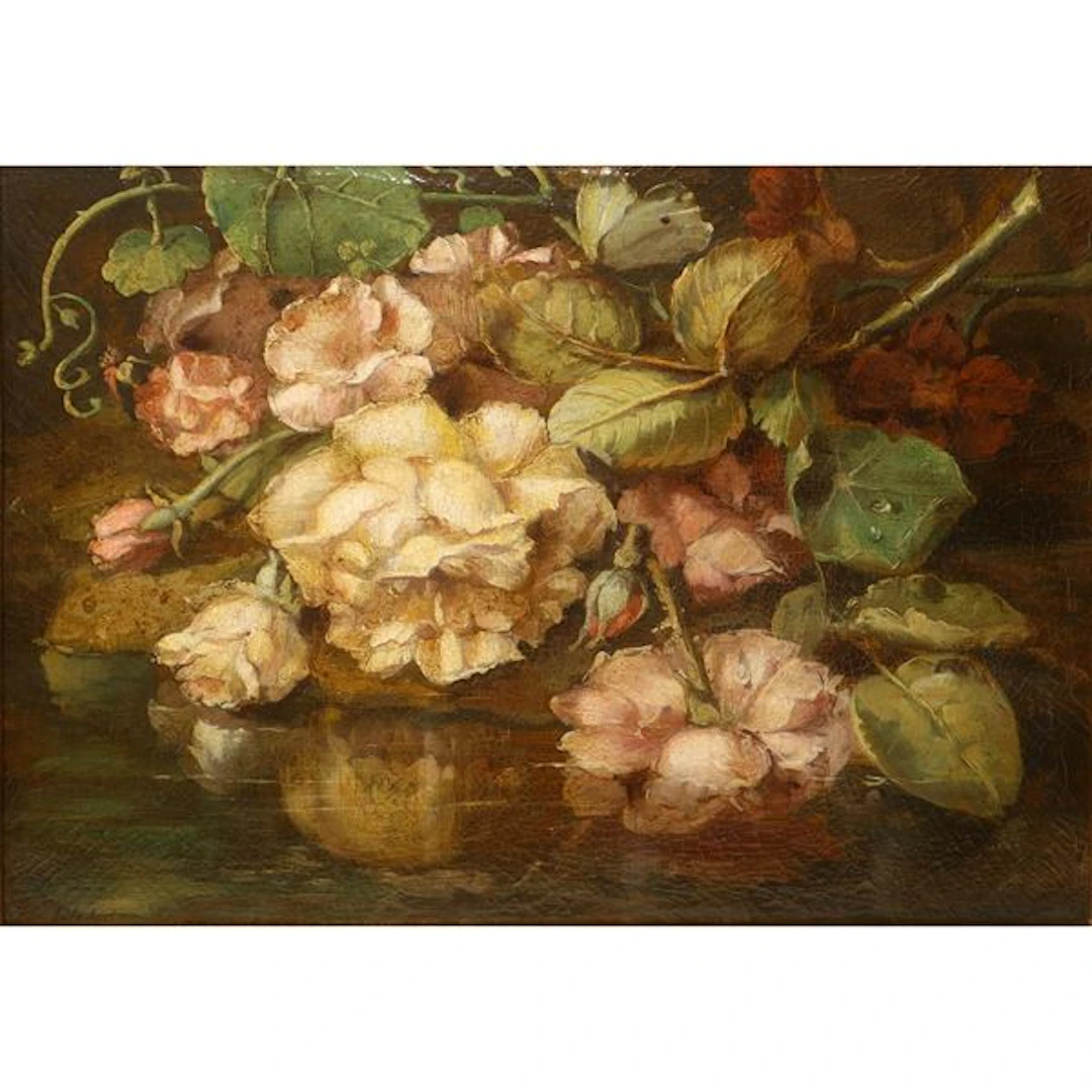 Natura morta di fiori - Ida Calzolari © (1936)