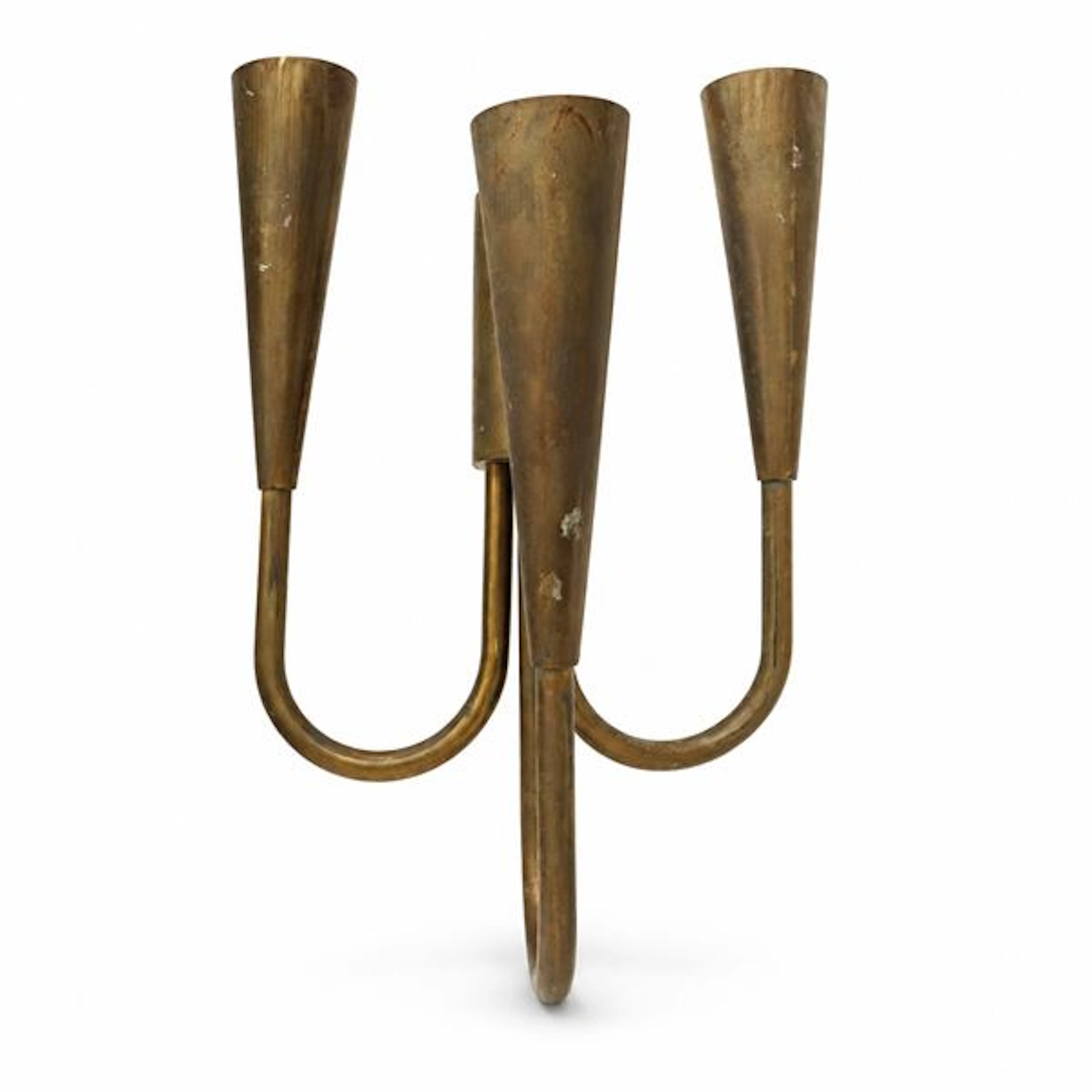 Applique in ottone , anni '30 - Ugo Pollice (1901 - 1977)