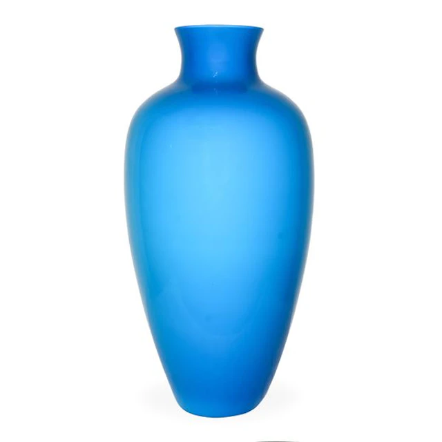 Vaso Venini Labuan color acquamarina, '86 - Venini
