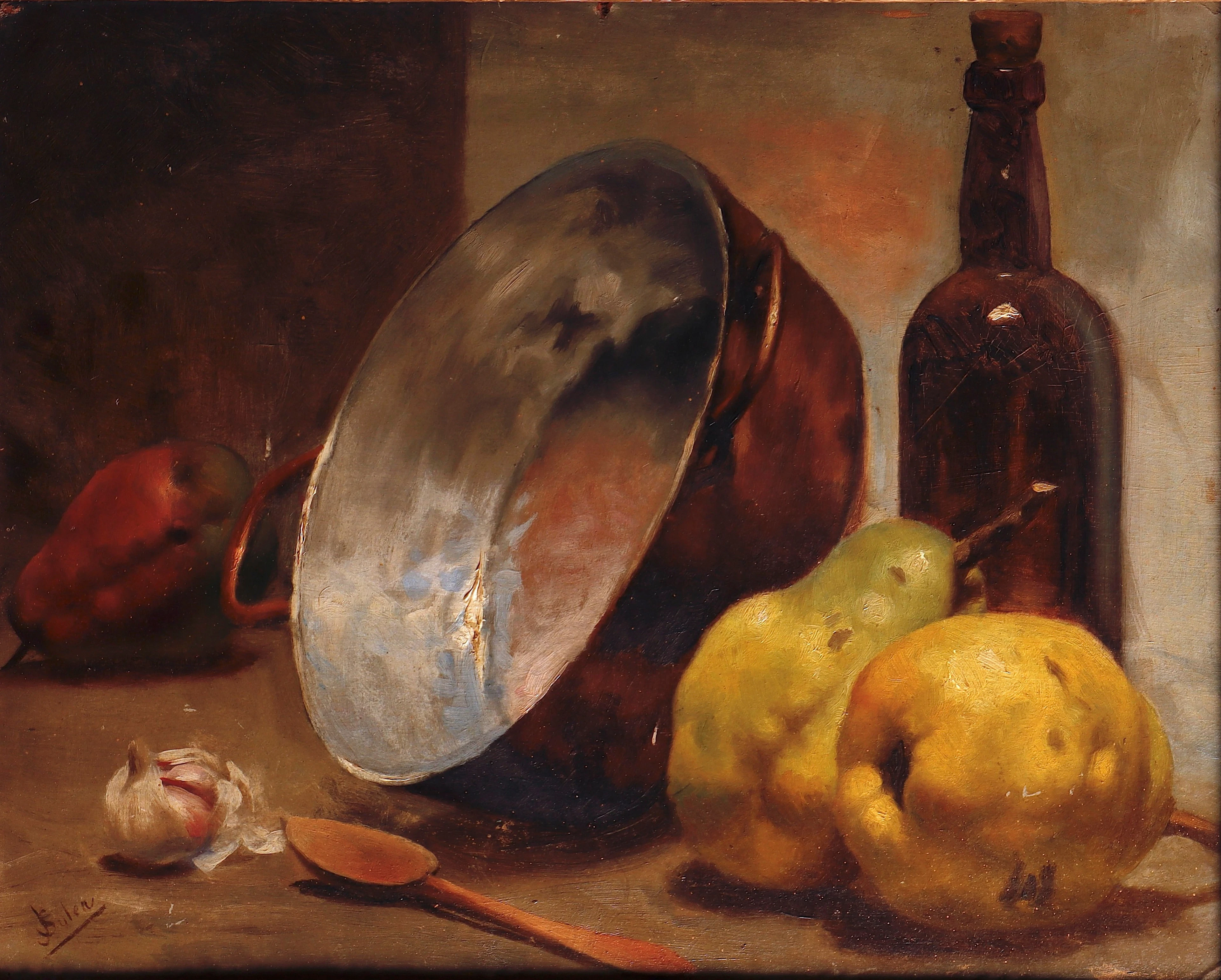 JOANA SOLER (1869-1915). Bodegón.