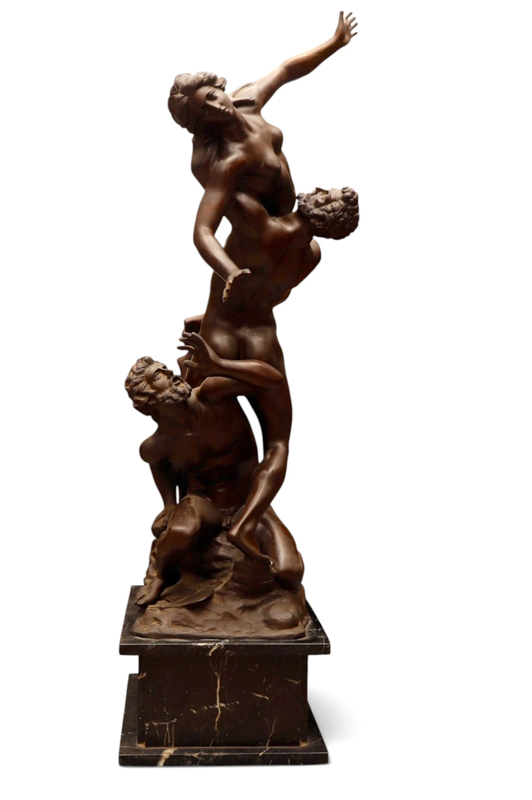 GIAMBOLOGNA (1529-1608). SEGÚN. Rapto de las sabinas.