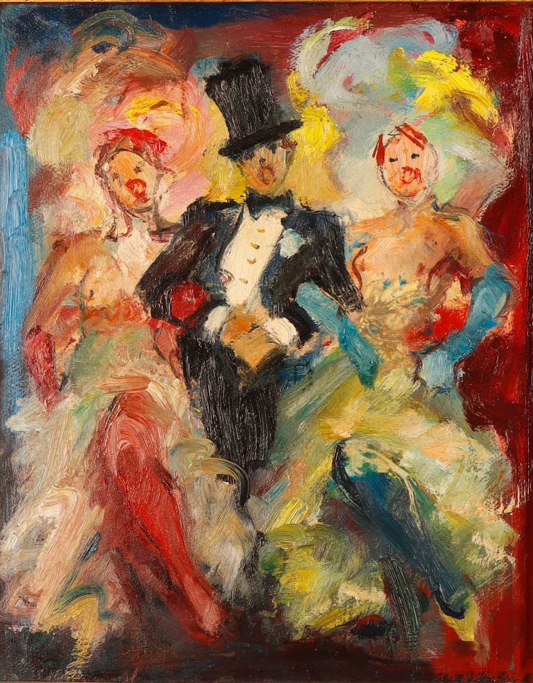 FRANCESC SUÑER (1925-1991). "Can Can".