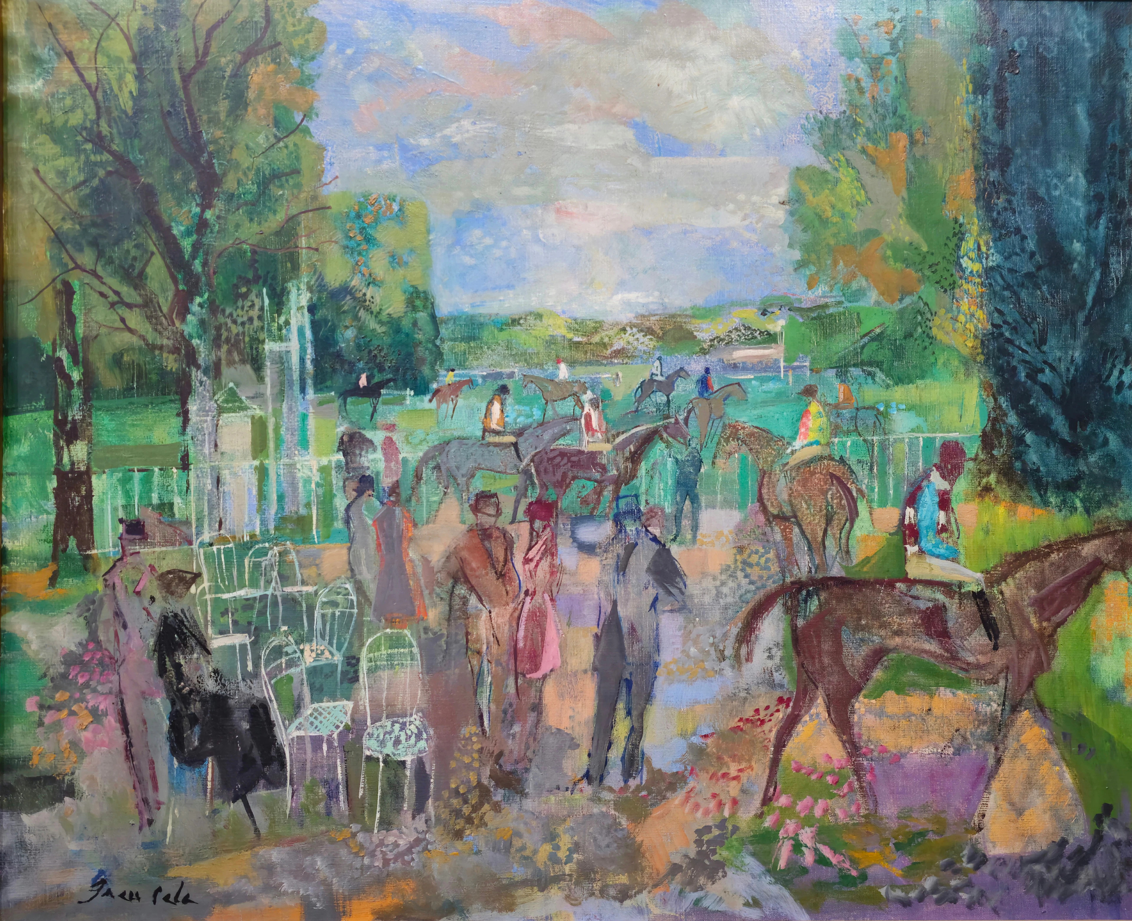 EMILI GRAU SALA (1911-1975). Hipódromo, París.