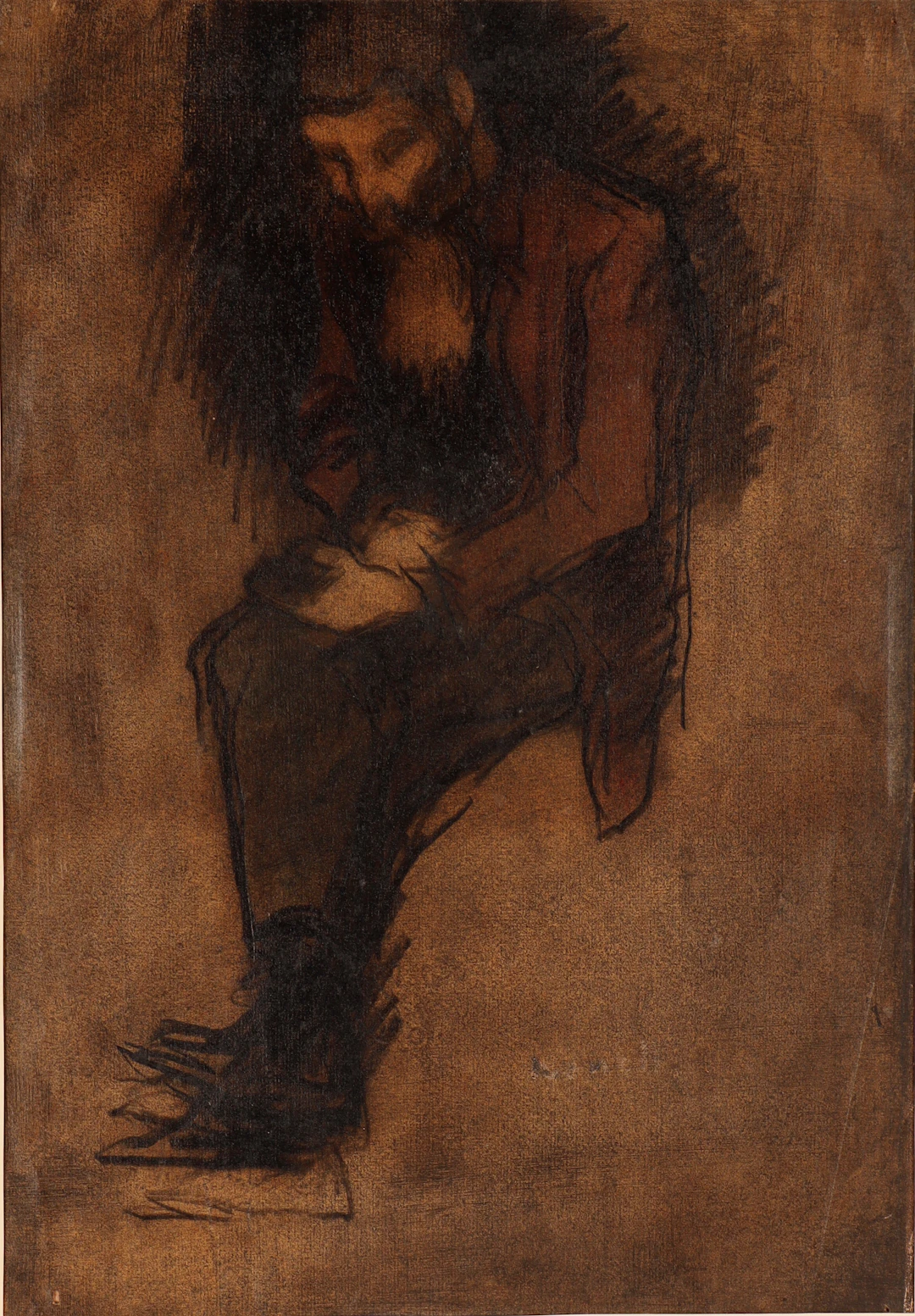 ISIDRE NONELL (1873–1911). Un mendigo.