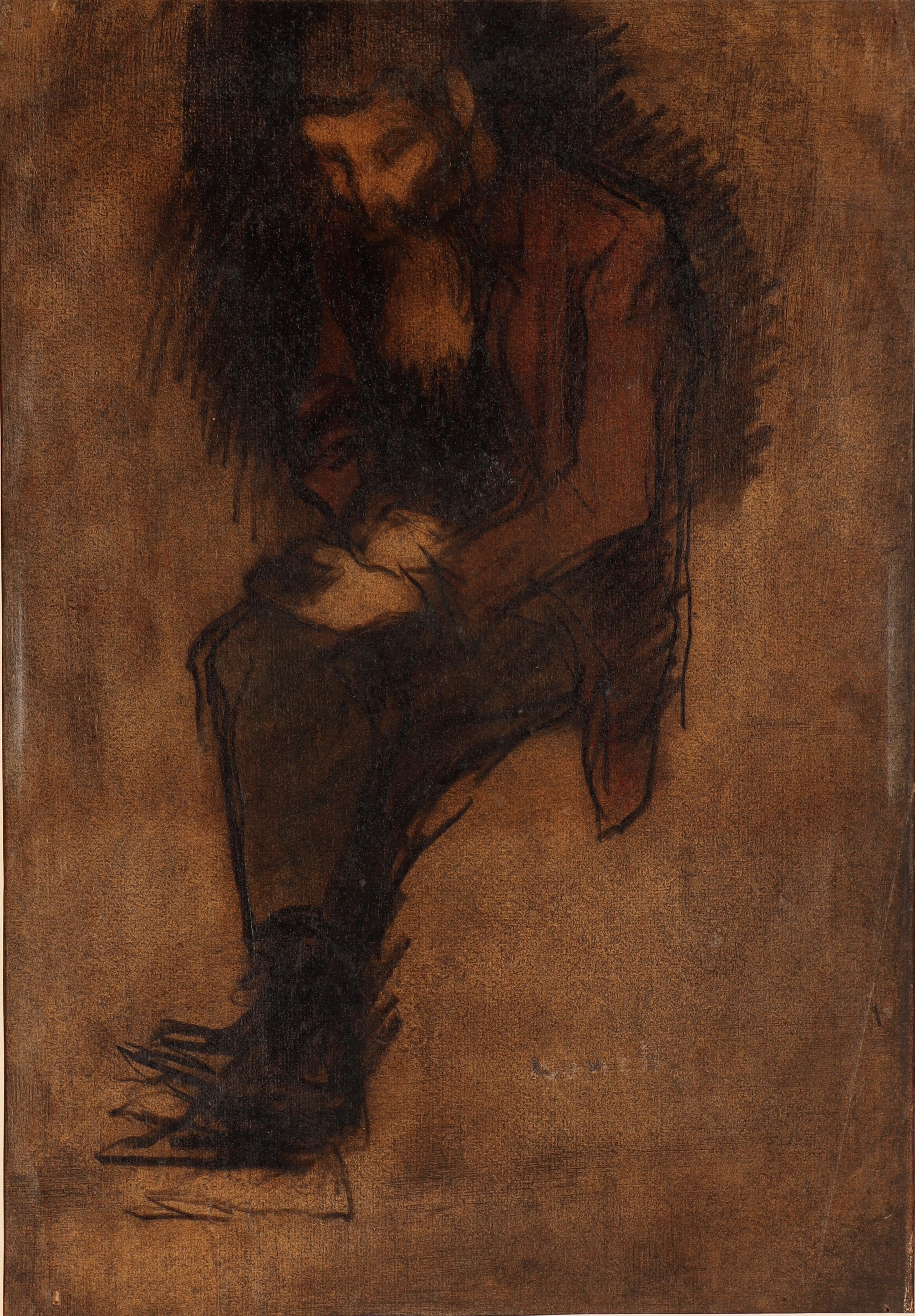ISIDRE NONELL (1873–1911). Un mendigo.