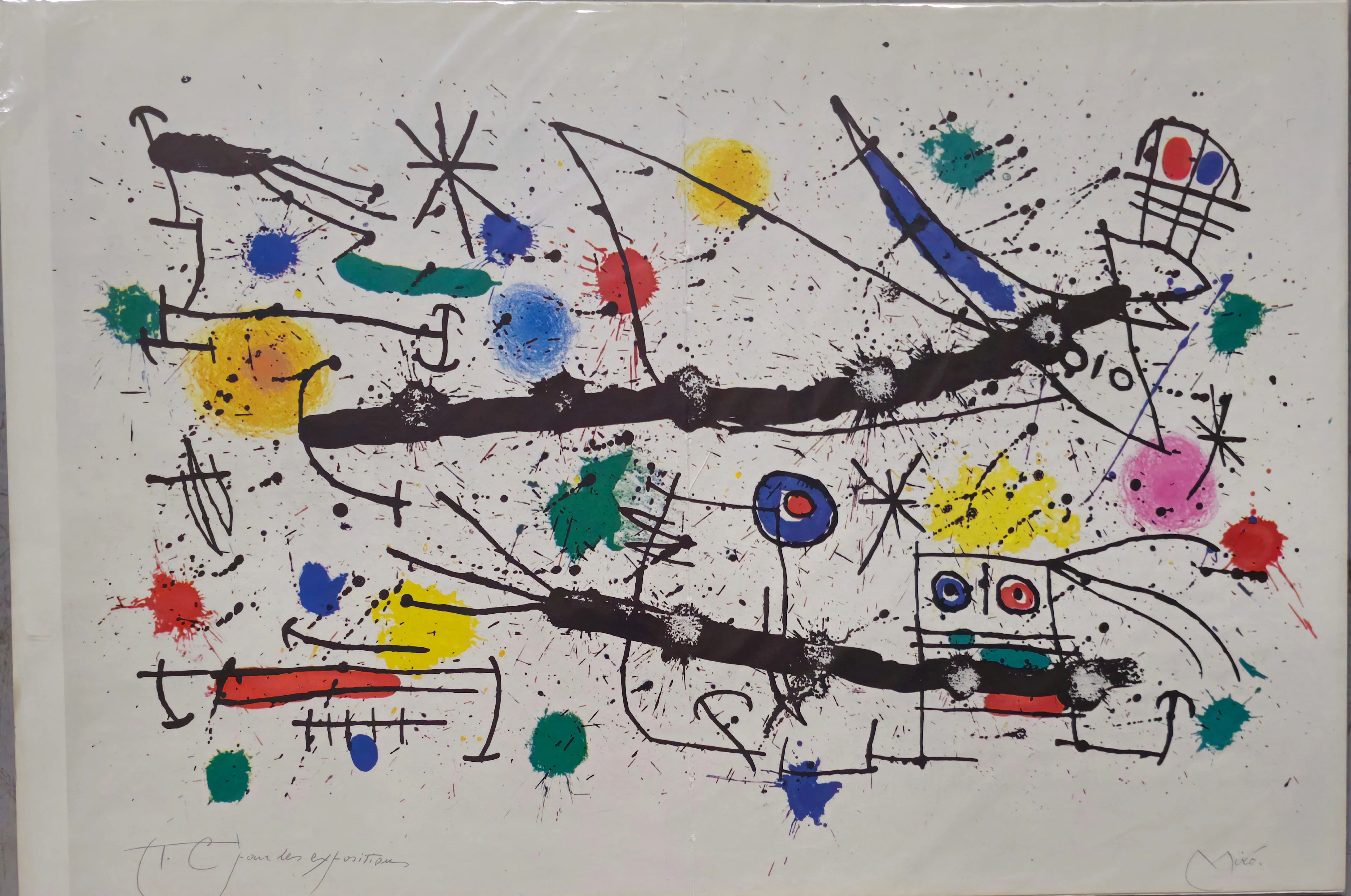 JOAN MIRO. SEGÚN. Litografia.