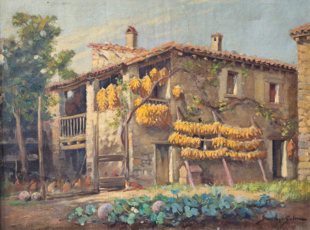 DOMINGO SOLER. Vista rural.