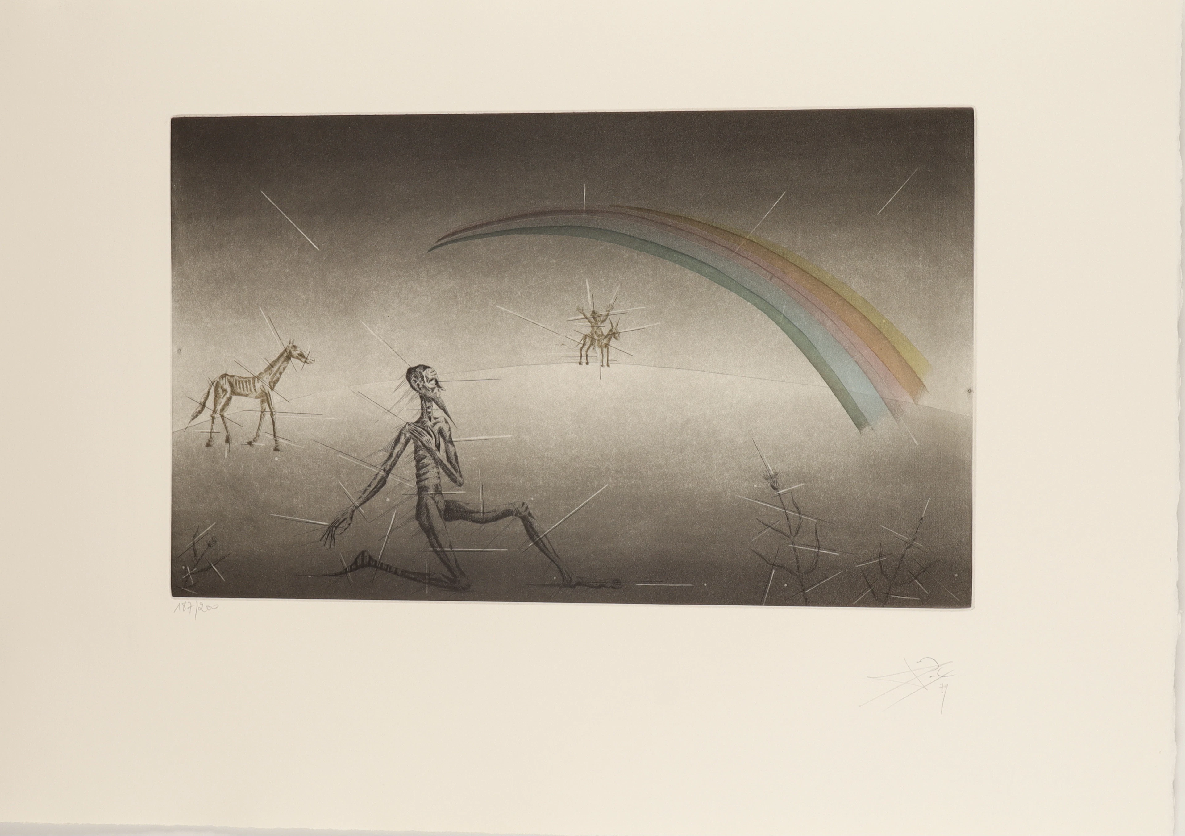 JOAN PONÇ. "Arc de Sant Martí / Arco Iris".