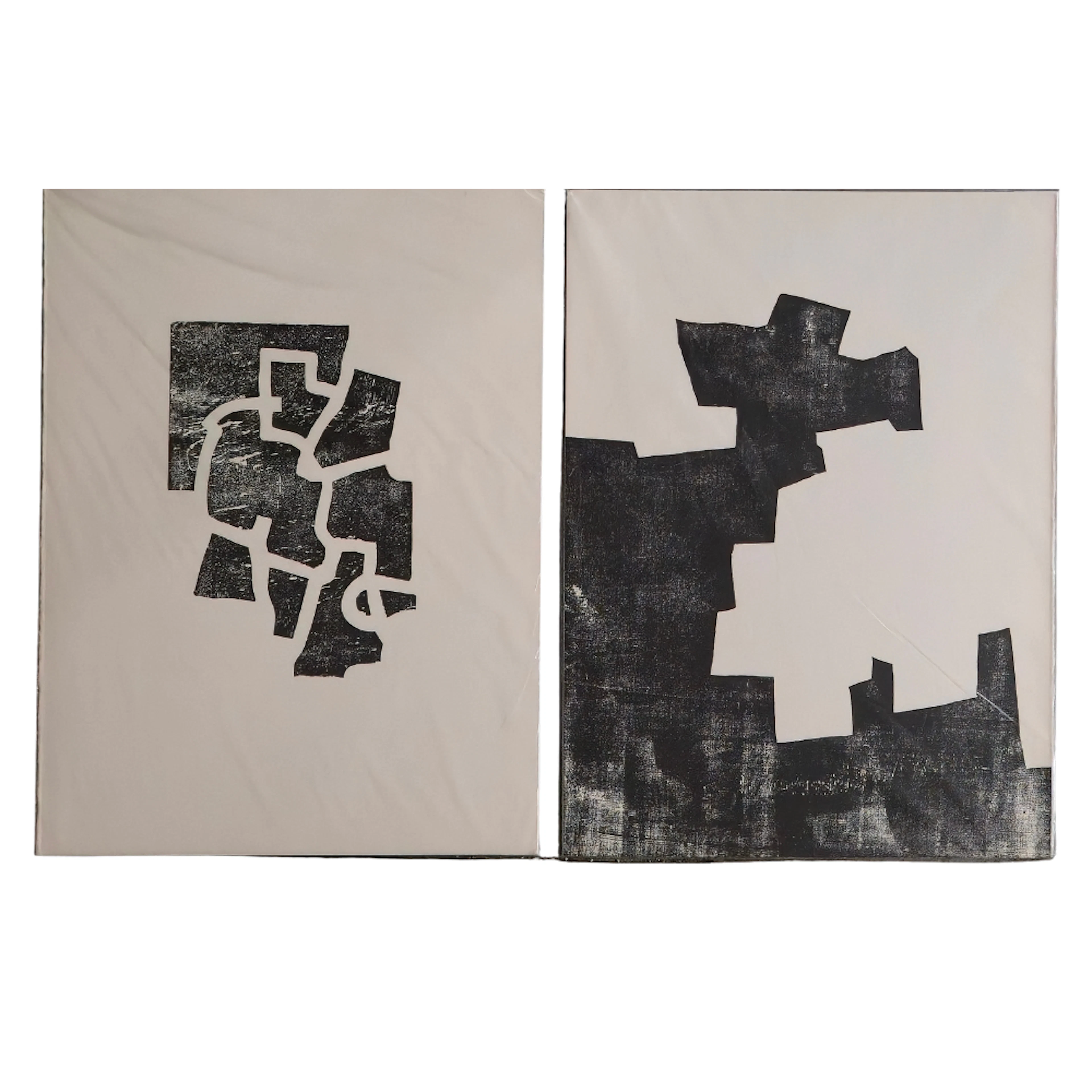 DOS POSTERS DE EDUARDO CHILLIDA.