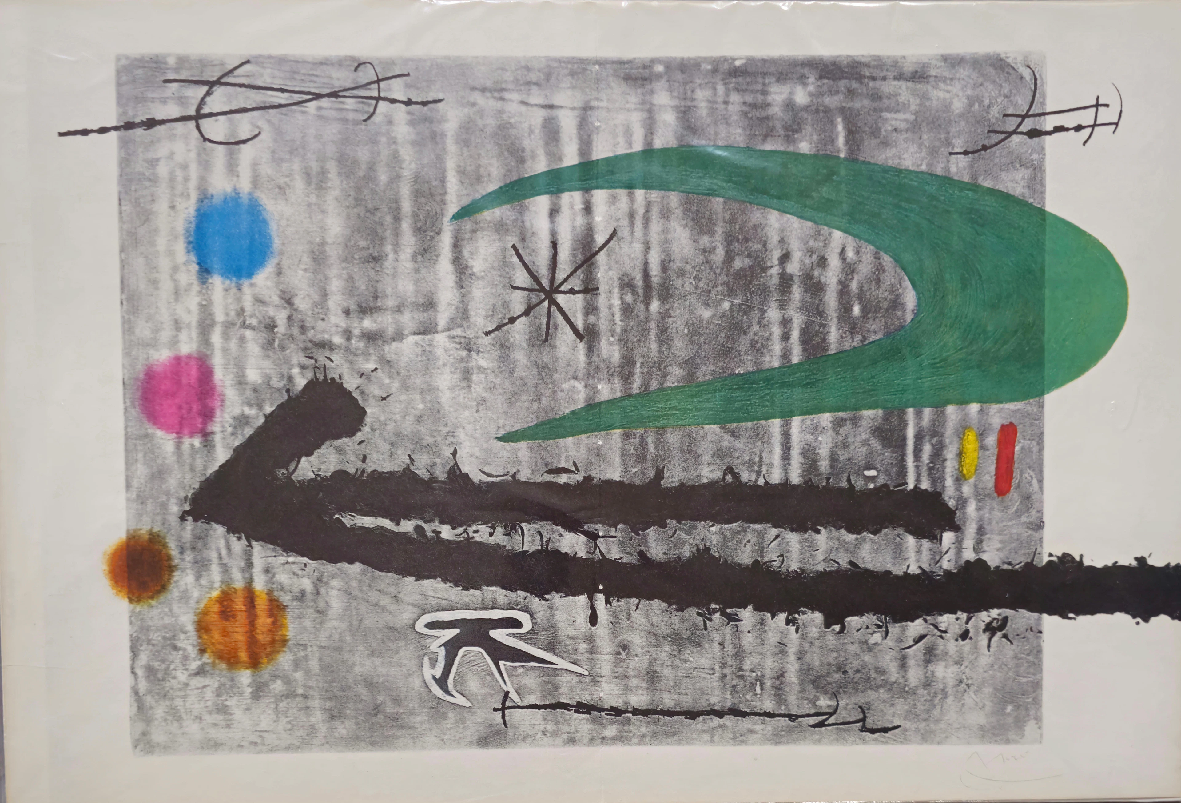 JOAN MIRO. SEGÚN. Litografia.