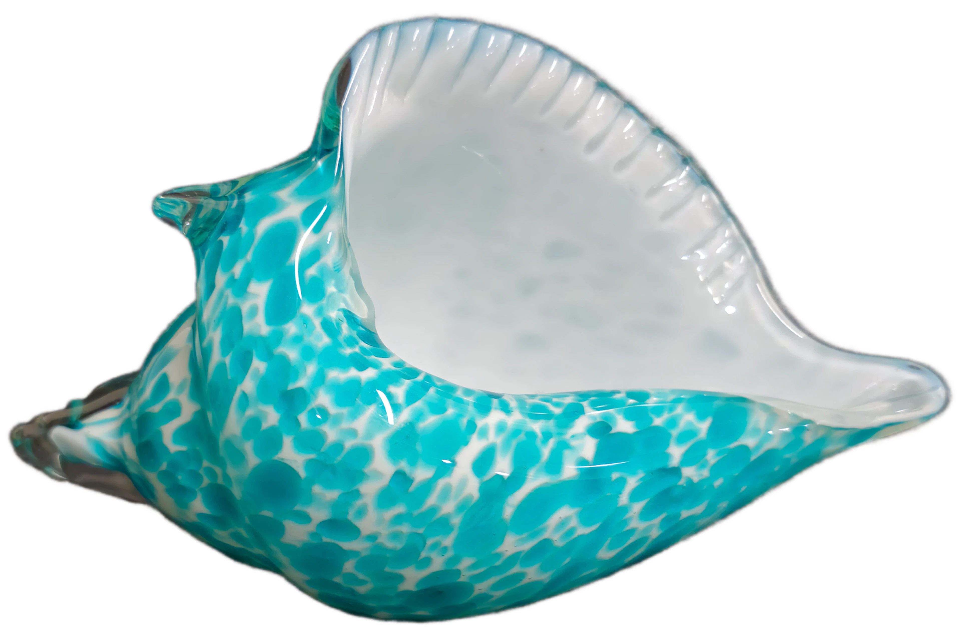 Caracola en cristal de murano.