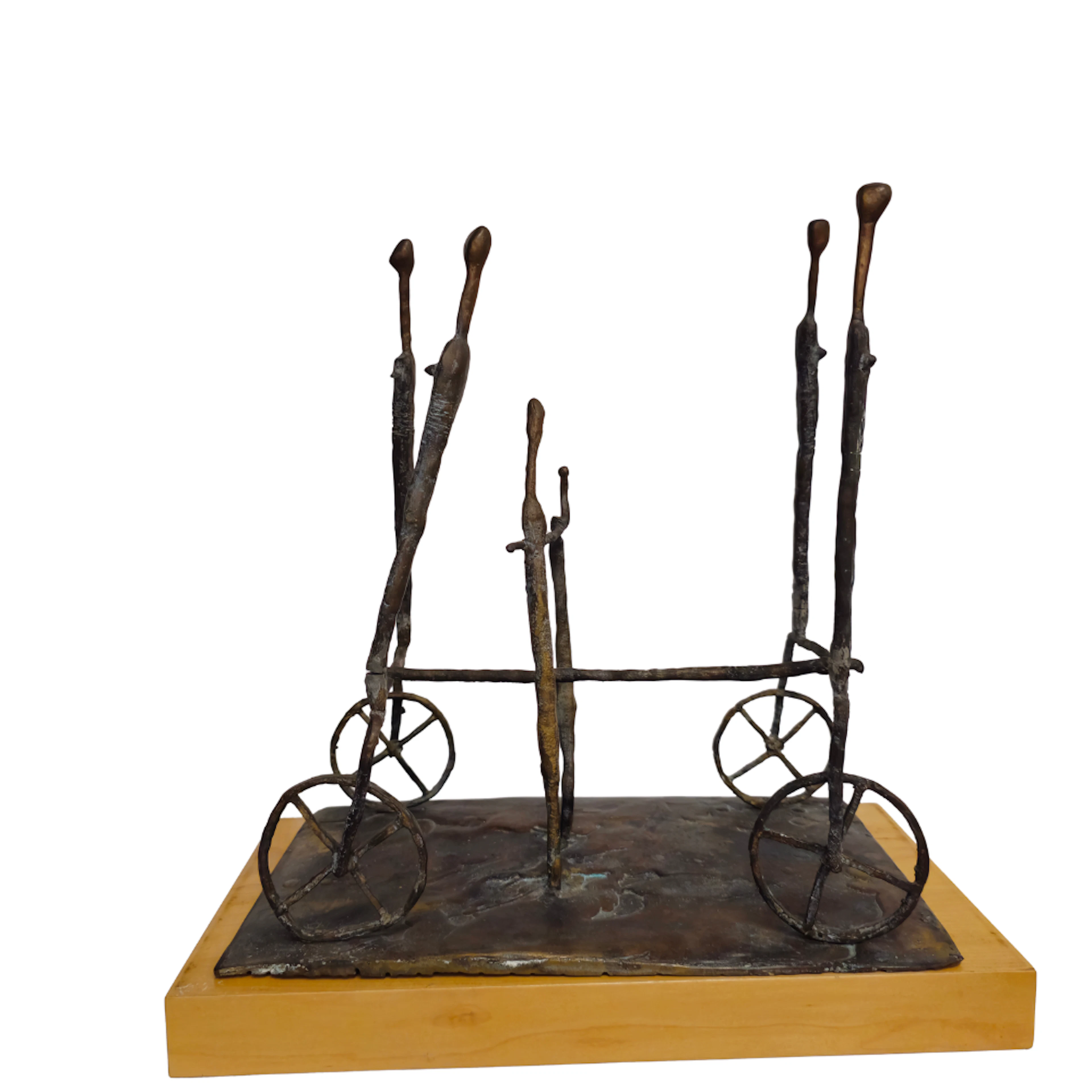 GEORGI MARINOV. ATRIBUIDO. ESCULTURA DE BRONCE. SIGLO XX.