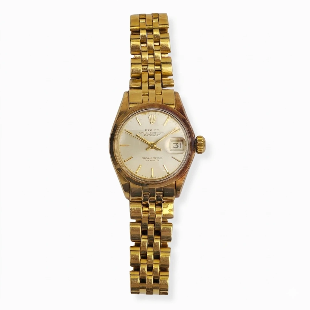 Rolex Oyster Perpetual Datejust en oro de 18 K.