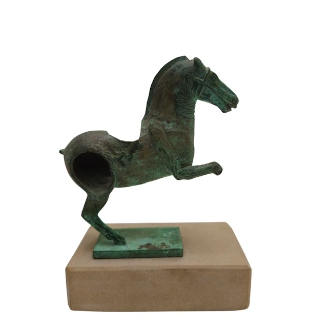 "CABALLO AL GALOPE" COPIA DE LA ESCULTURA ROMANA. COLINA DEL CALVARIO