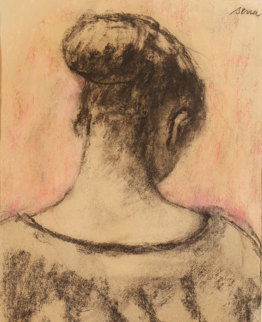 FRANCESC SERRA CASTELLET. Figura de espalda.