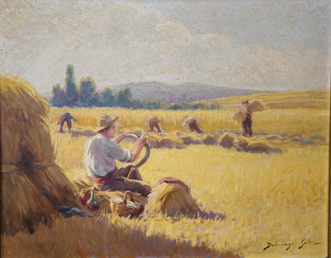 DOMINGO SOLER (1871–1952). "Els segadors".