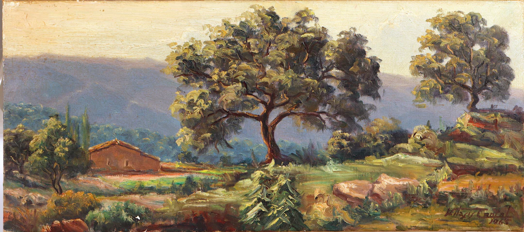 VILASÍS CANTAL. "Paisatge del Brull".