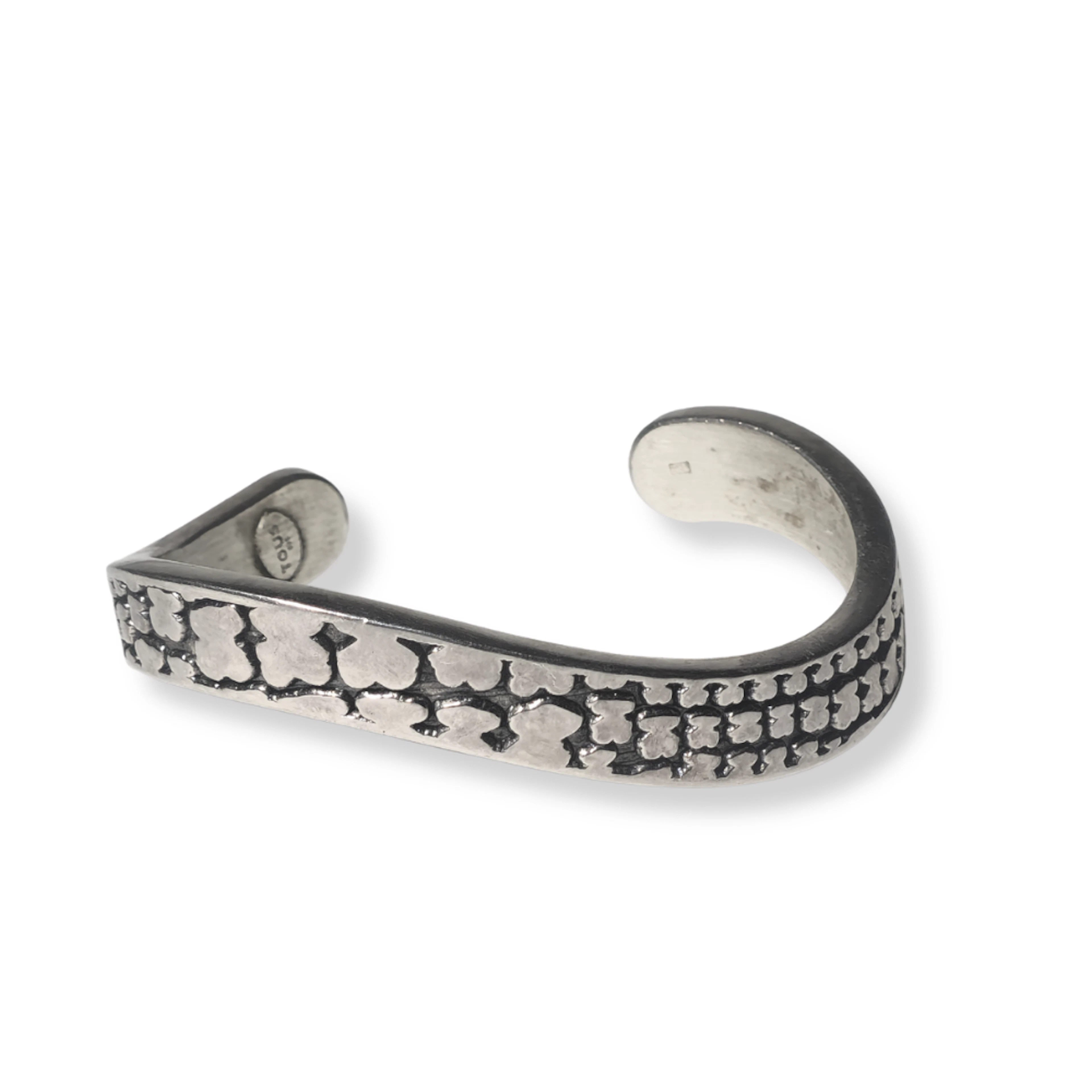 PULSERA TOUS RÍGIDA EN PLATA.