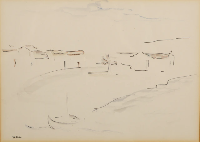 MONTSE PLA. Paisaje costero.