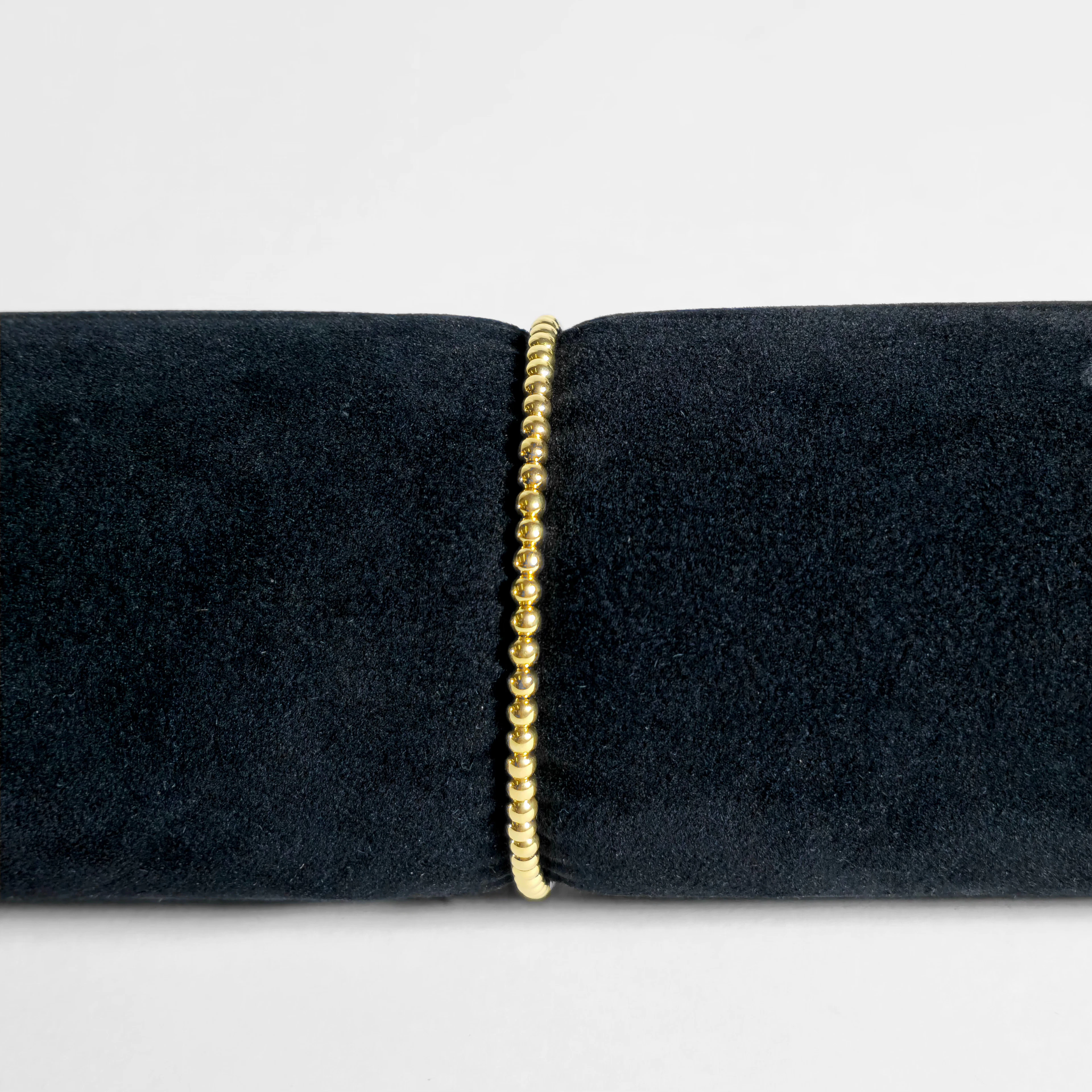 PULSERA DE PLATA BAÑADA EN ORO.