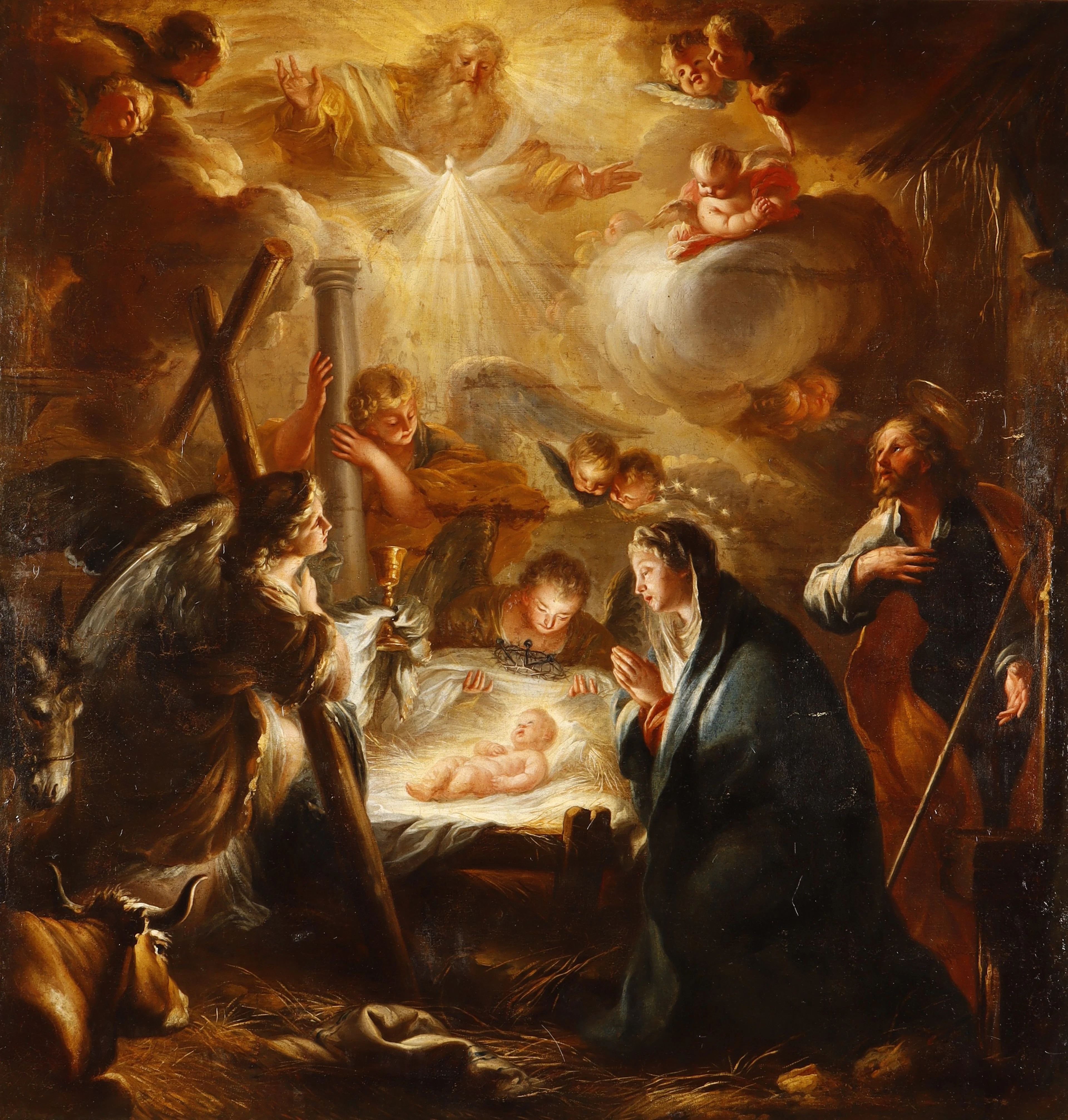 MIGUEL JACINTO MELÉNDEZ (1679-1734). Presentación de los atributos