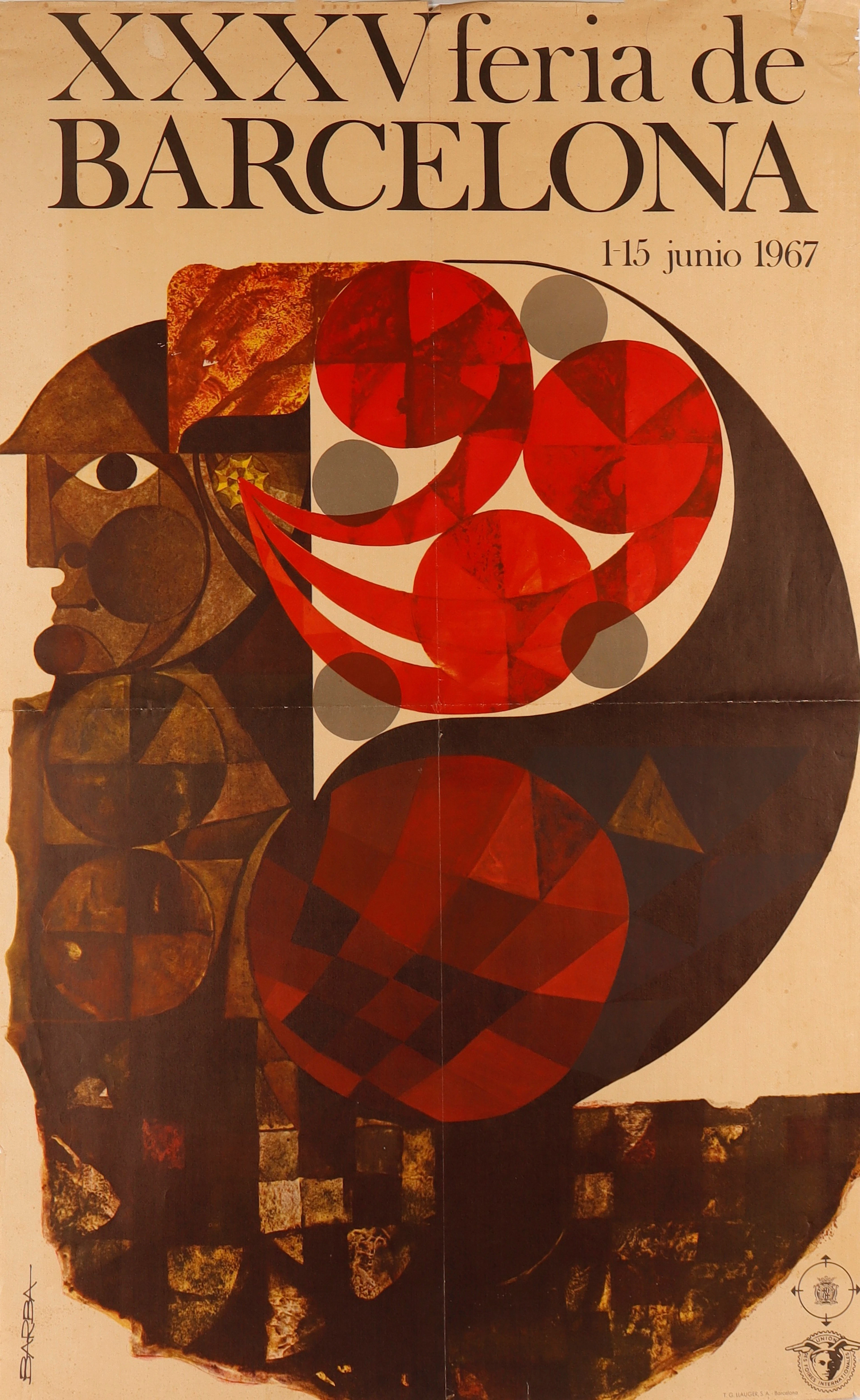 BARBA. "XXXV Feria de Barcelona. 1-15 junio 1967".