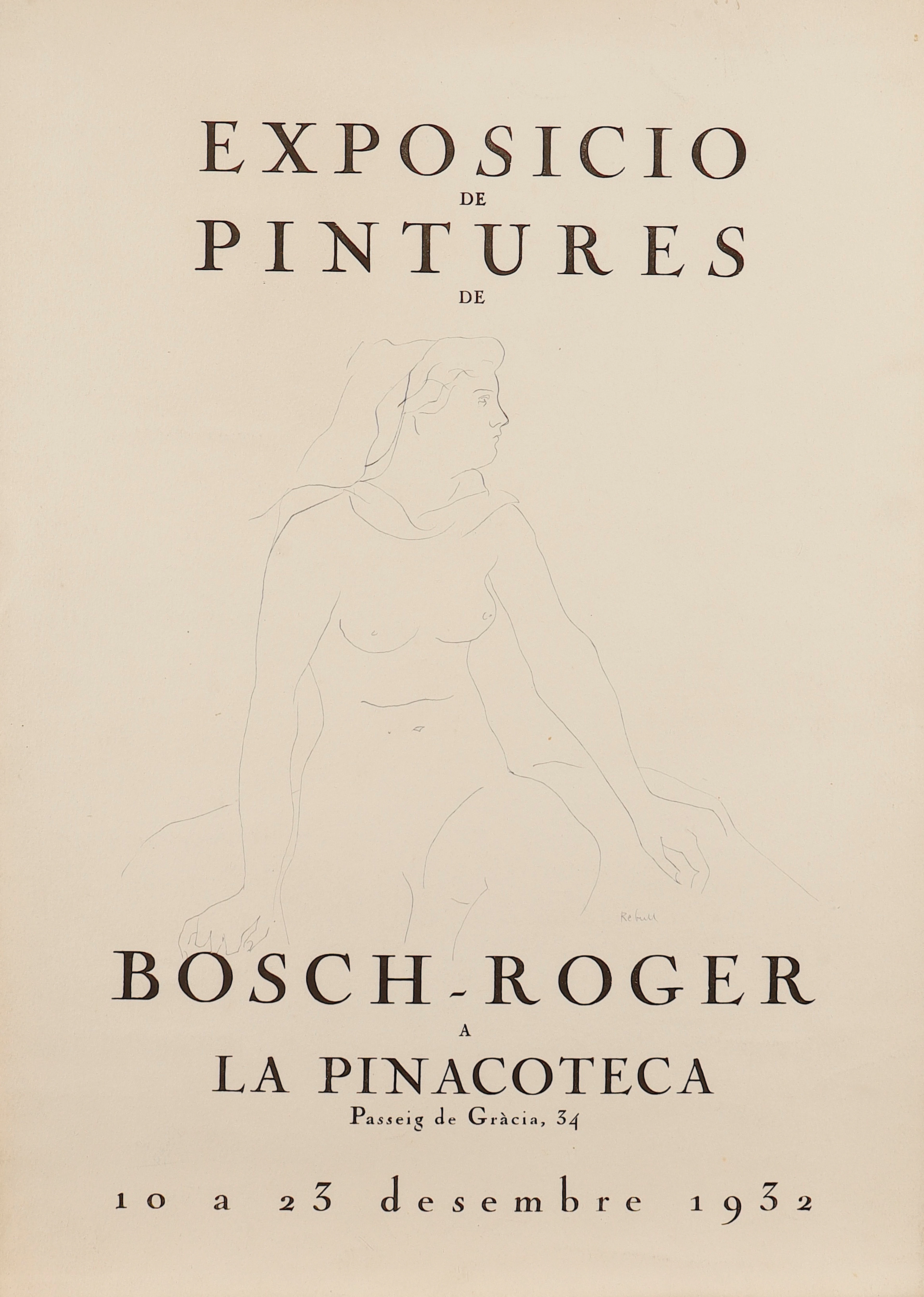 JOAN REBULL (1899-1981). Una joven.