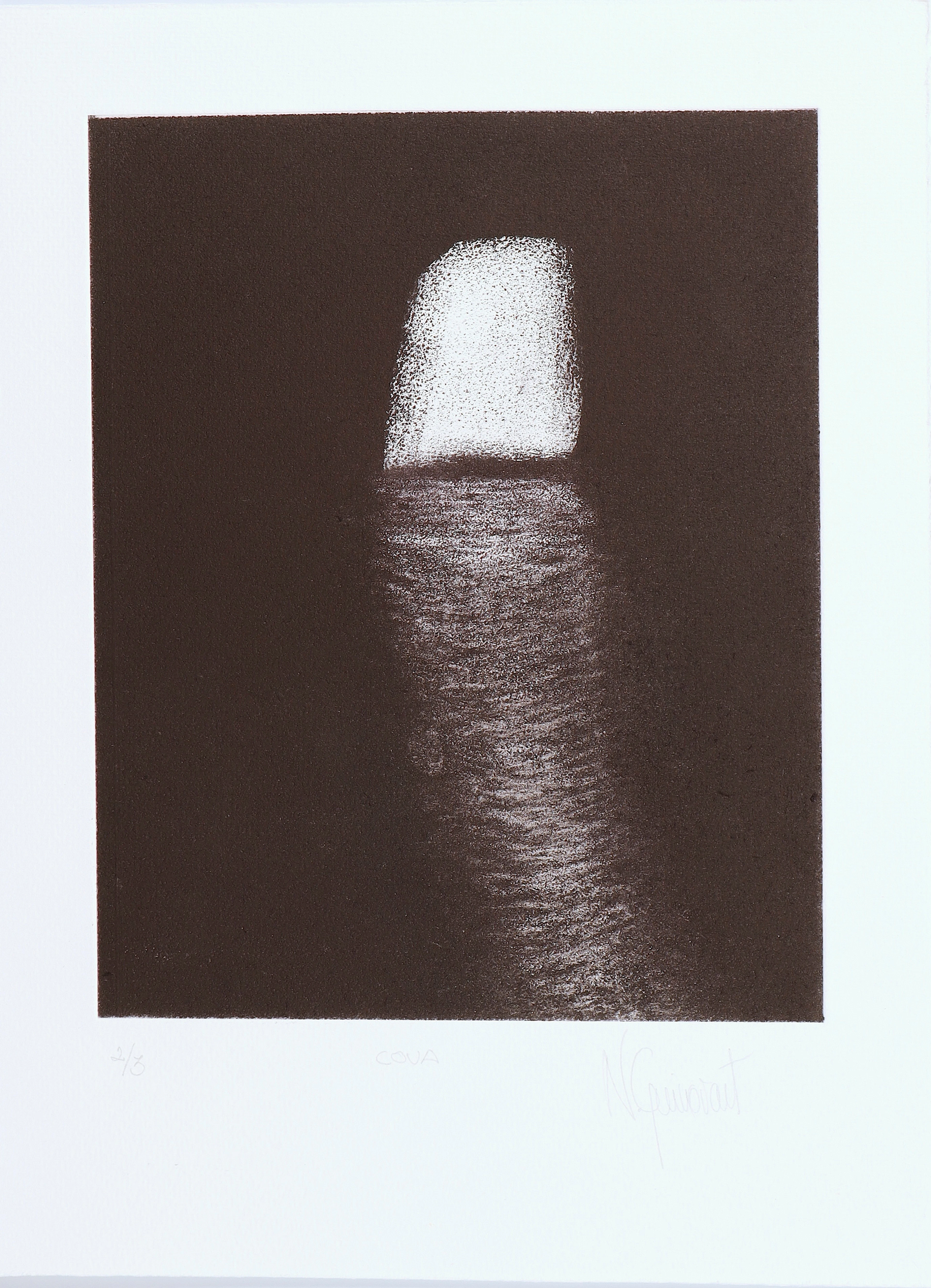 ÚRIA GUINOVART. "Cova".