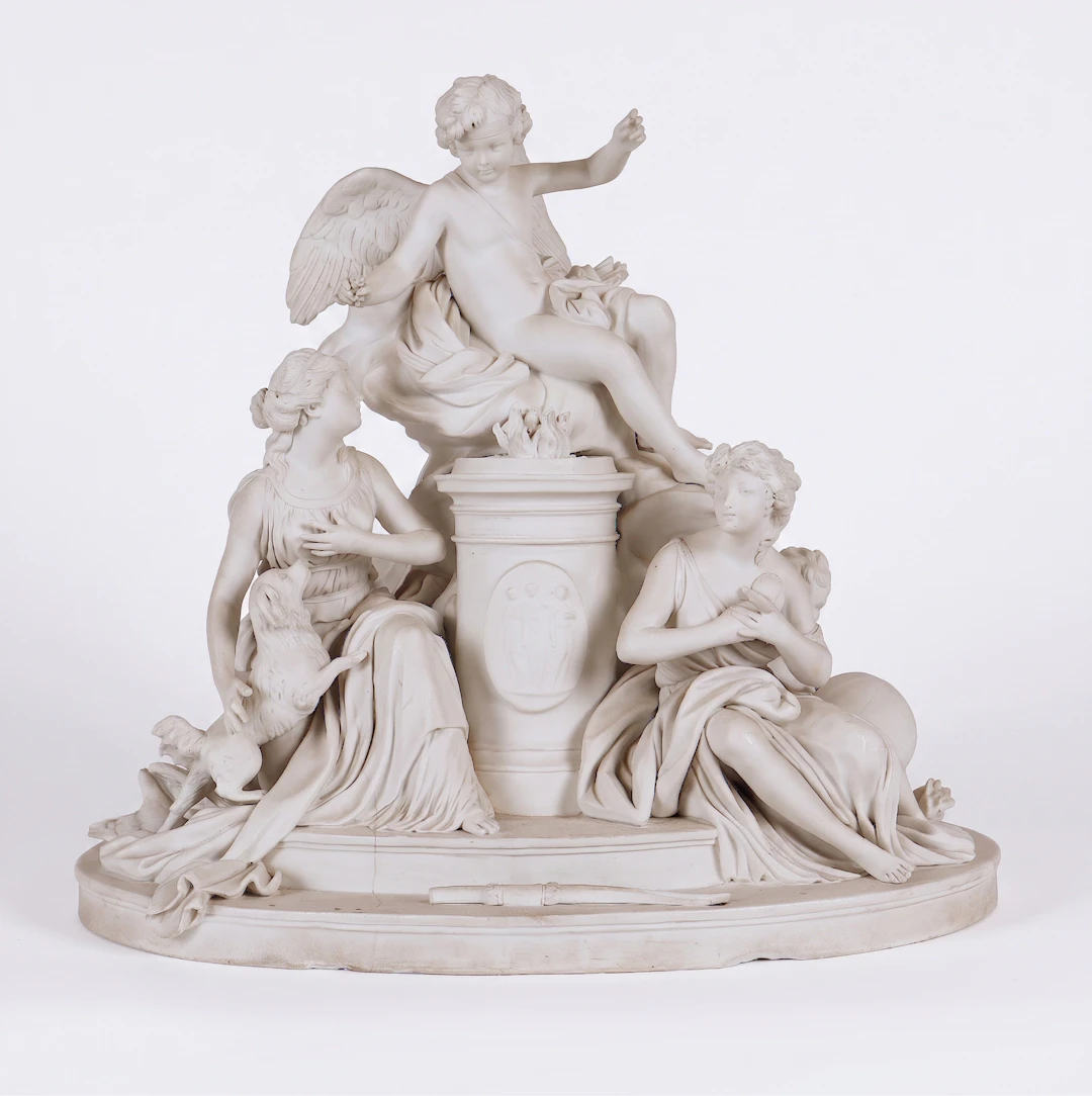 LOUIS-SIMON BOIZOT (1743-1809). SEGÚN. Ofrenda al amor.