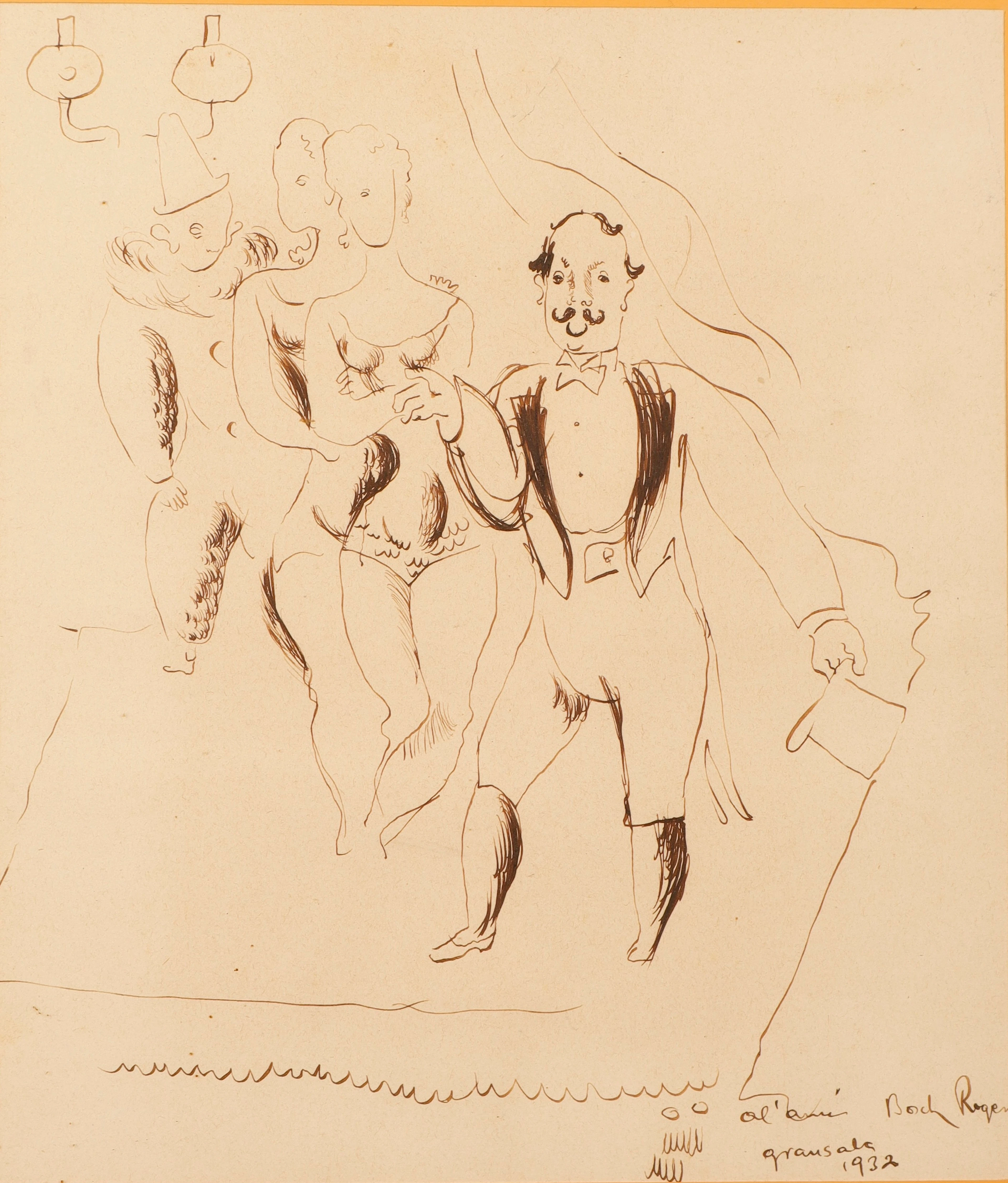 EMILI GRAU SALA (1911–1975). Escena circense.
