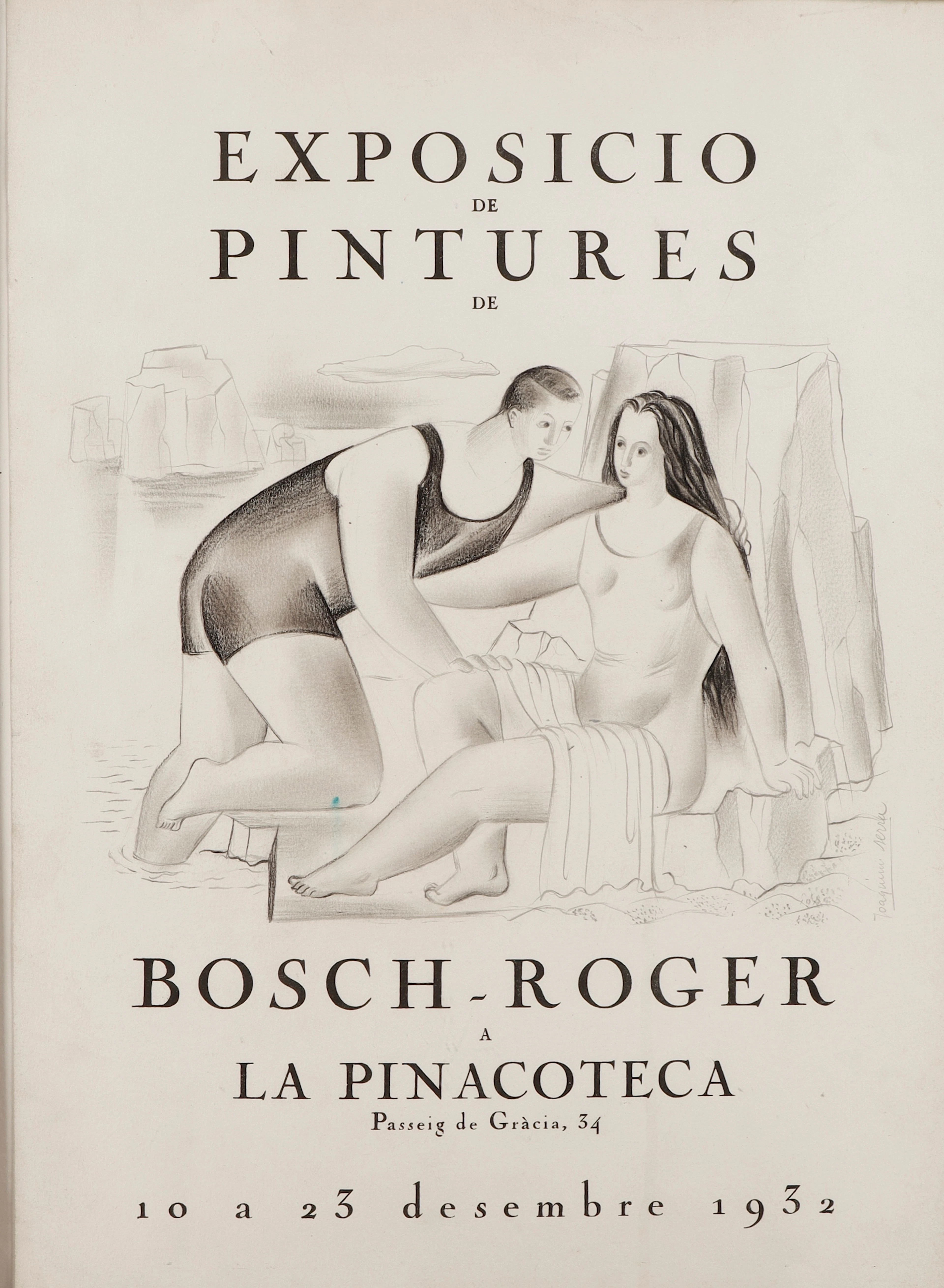 JOAQUIM SERRA (ACTIVO HACIA 1932). Pareja.