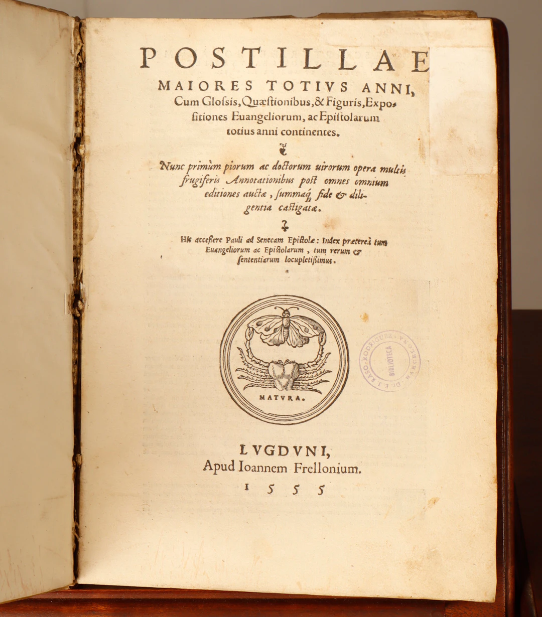 Guillaume de Paris, “Postillae maiores totius anni, cum glossis, questionibus