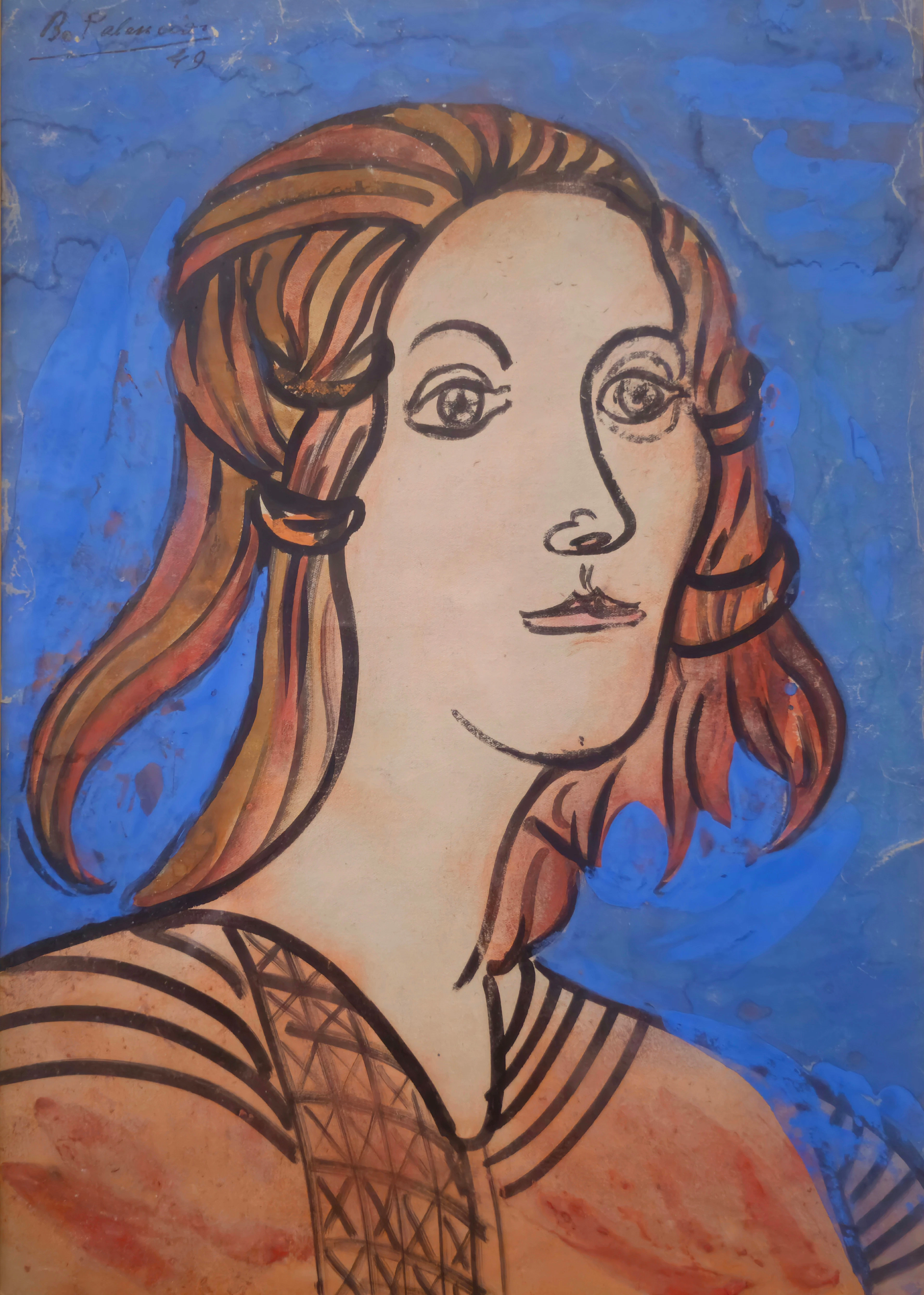 BENJAMIN PALENCIA. Cabeza, 1949.