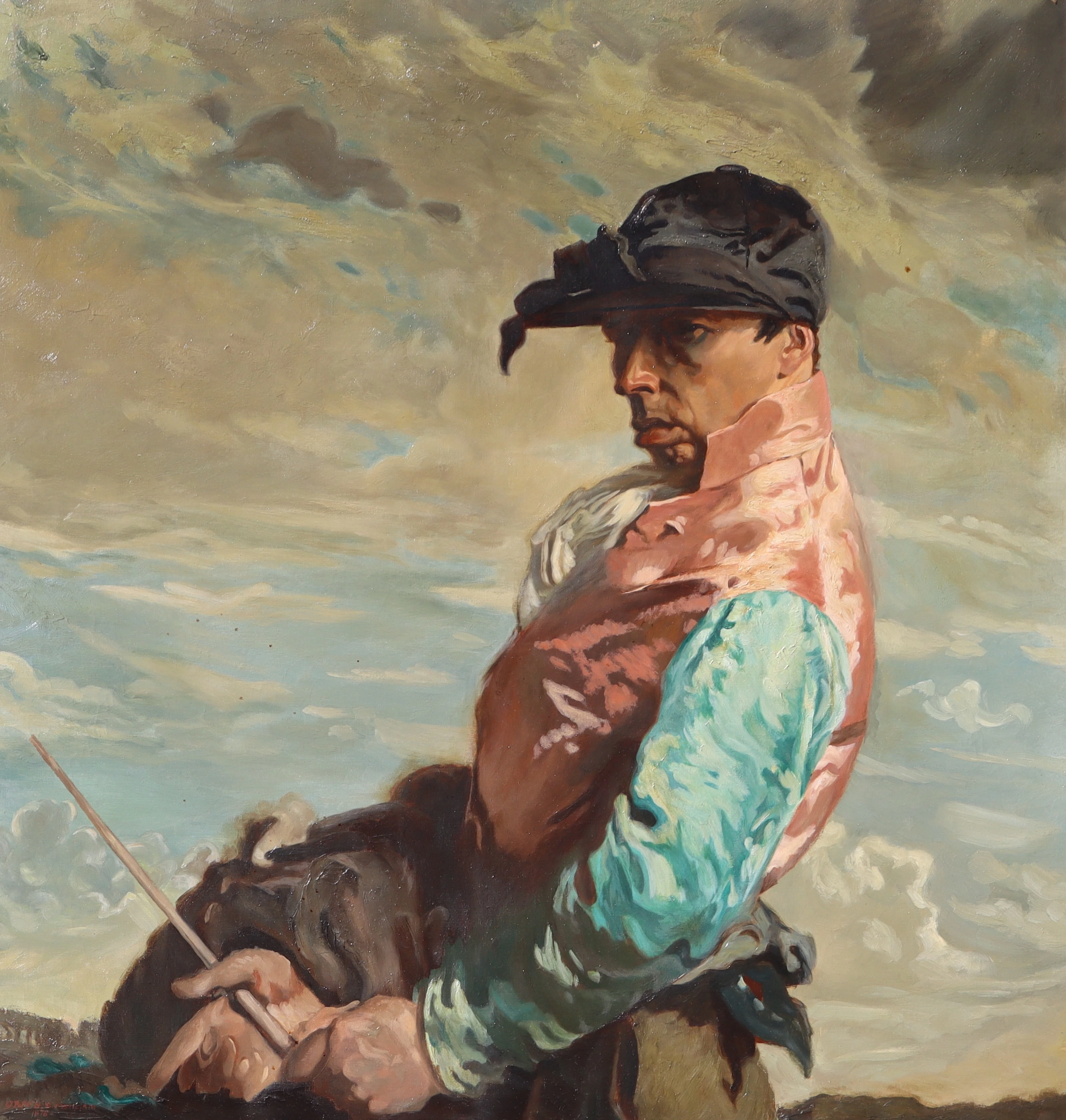 MAGDA ETTLER (1883 - 1970). "The jockey".