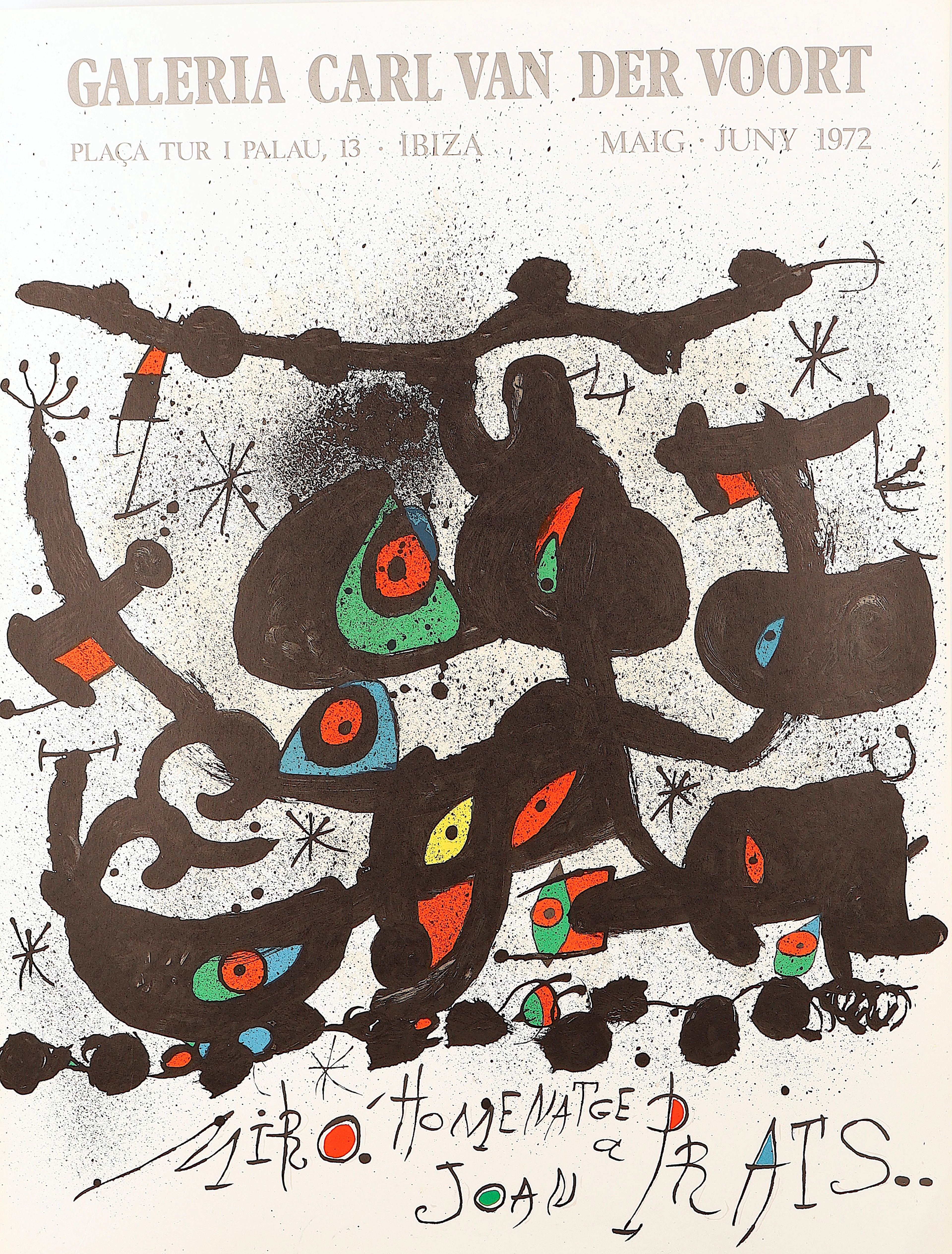JOAN MIRÓ. "Miró. Homenatge a Joan Prats".