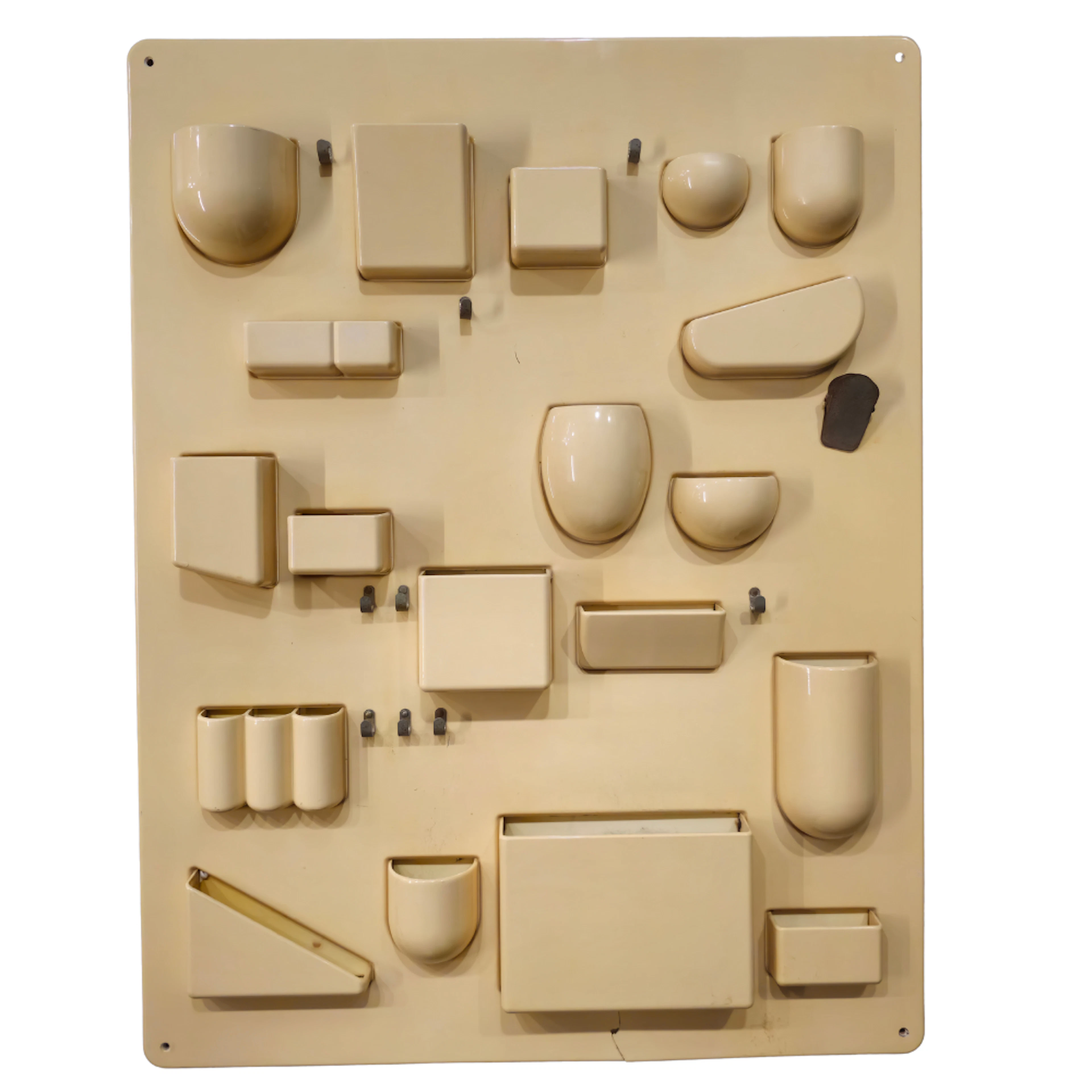 DOROTHEE BECKER. UTEN.SILO EN PLÁSTICO ABS. C. 1980S.