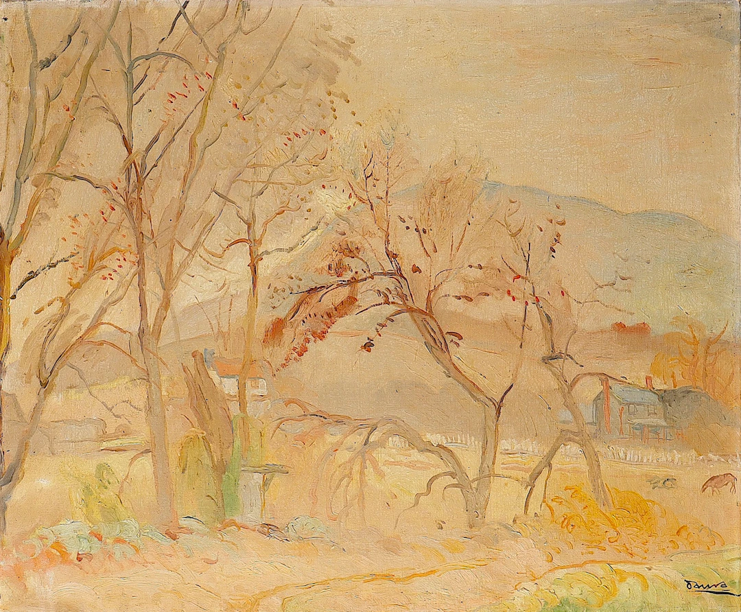 PERE DAURA (1896–1976). Paisaje.