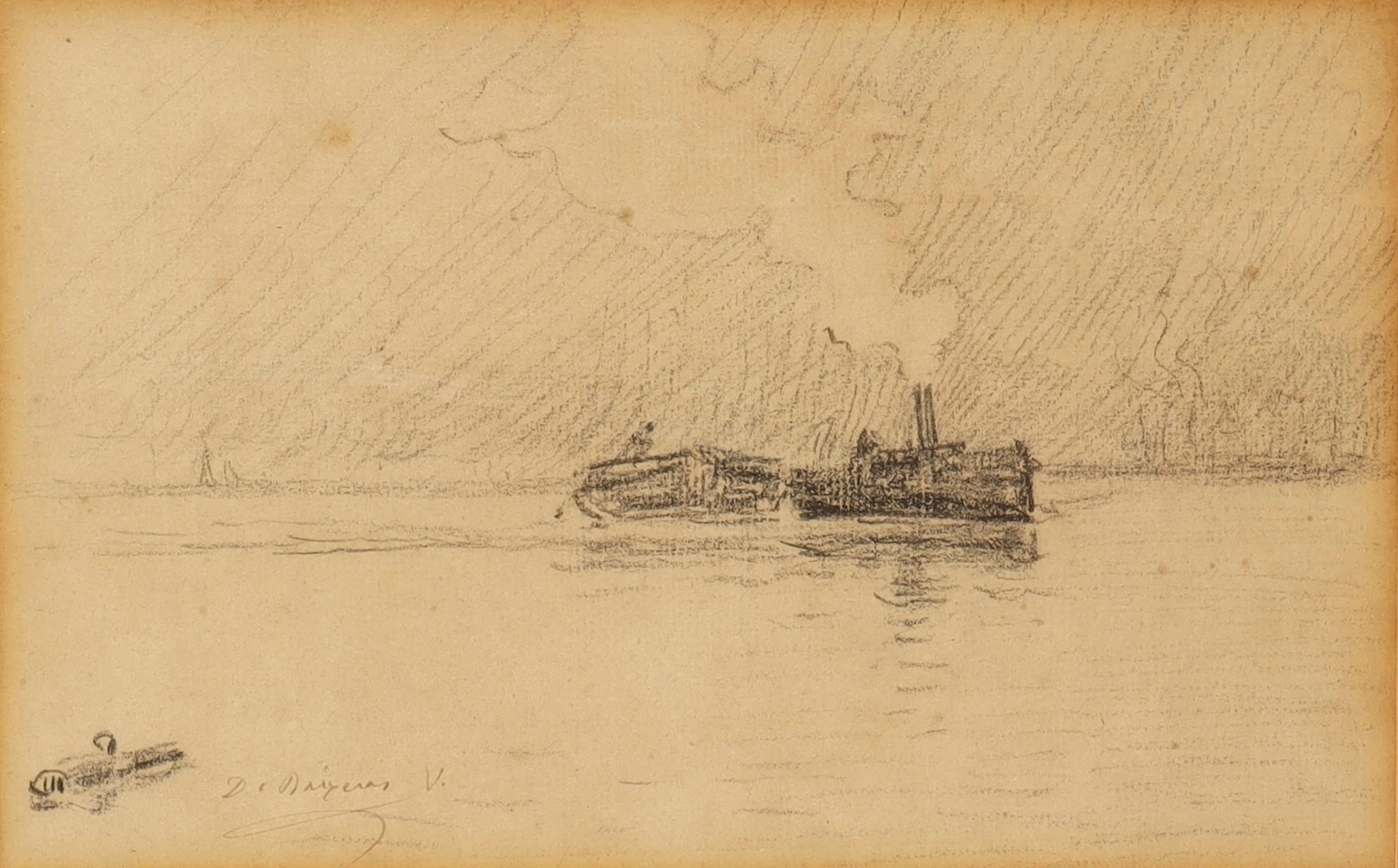 DIONÍS BAIXERAS (1862–1943). Barca.