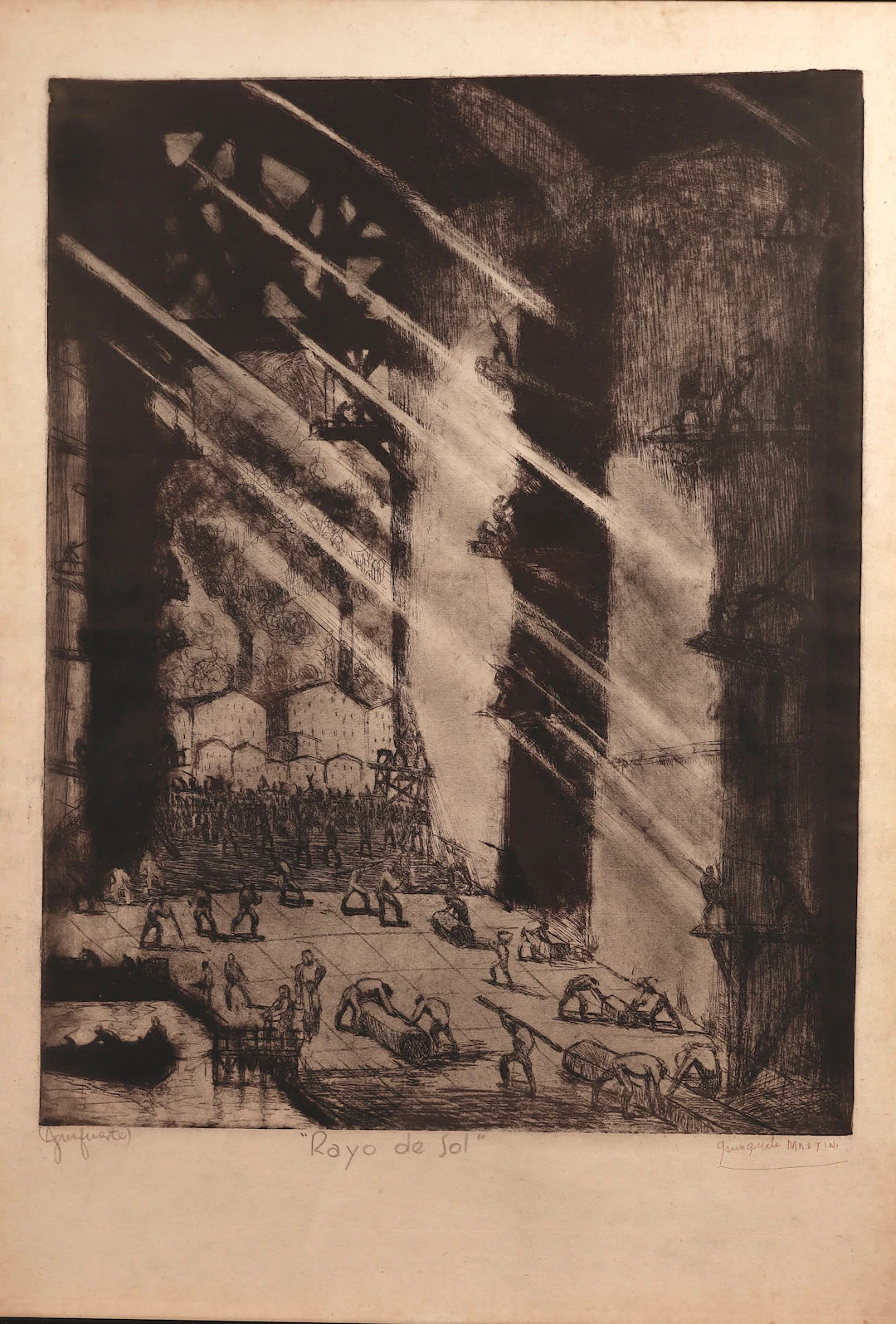 BENITO QUINQUELA MARTÍN. “Rayo de sol”.