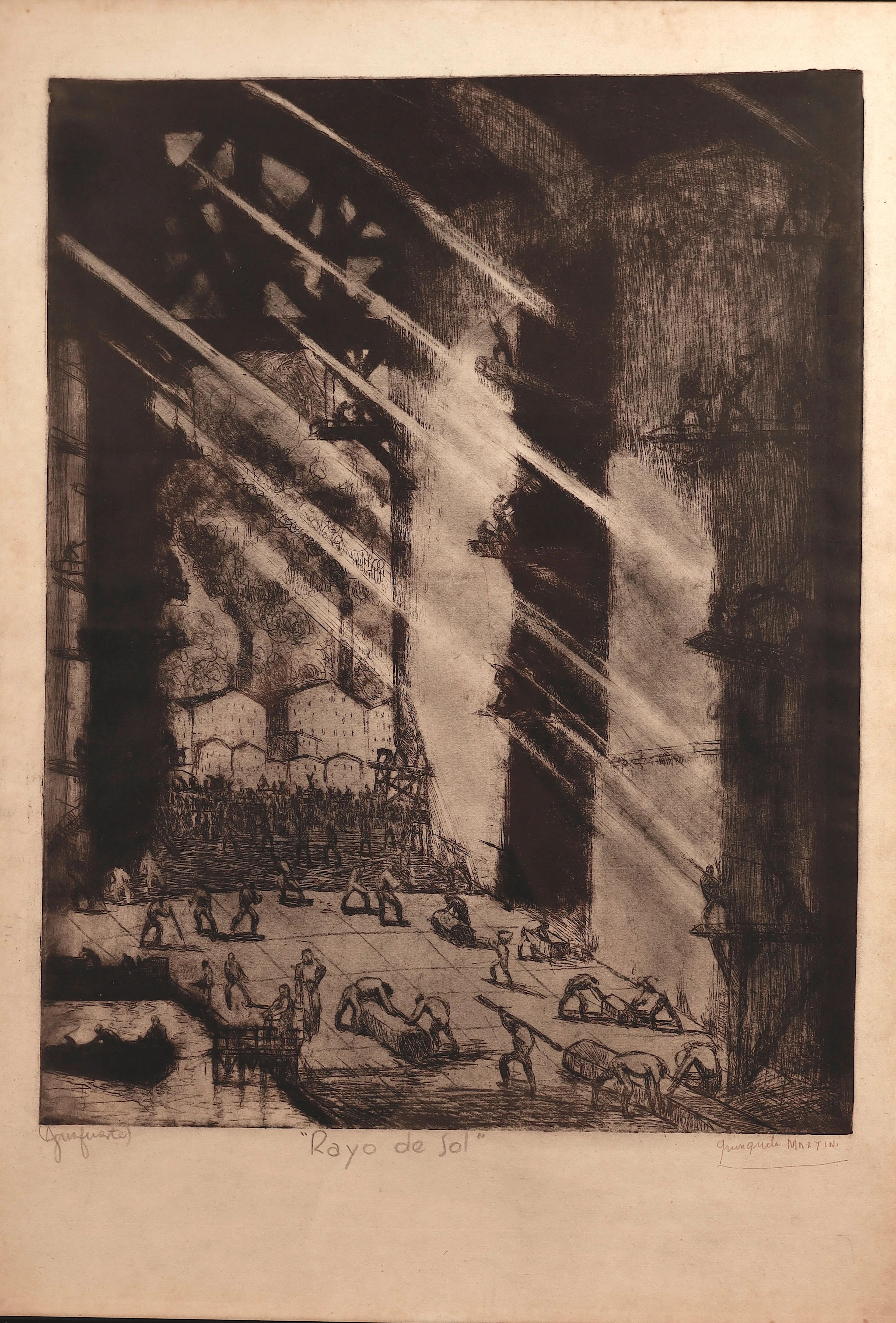 BENITO QUINQUELA MARTÍN. “Rayo de sol”.