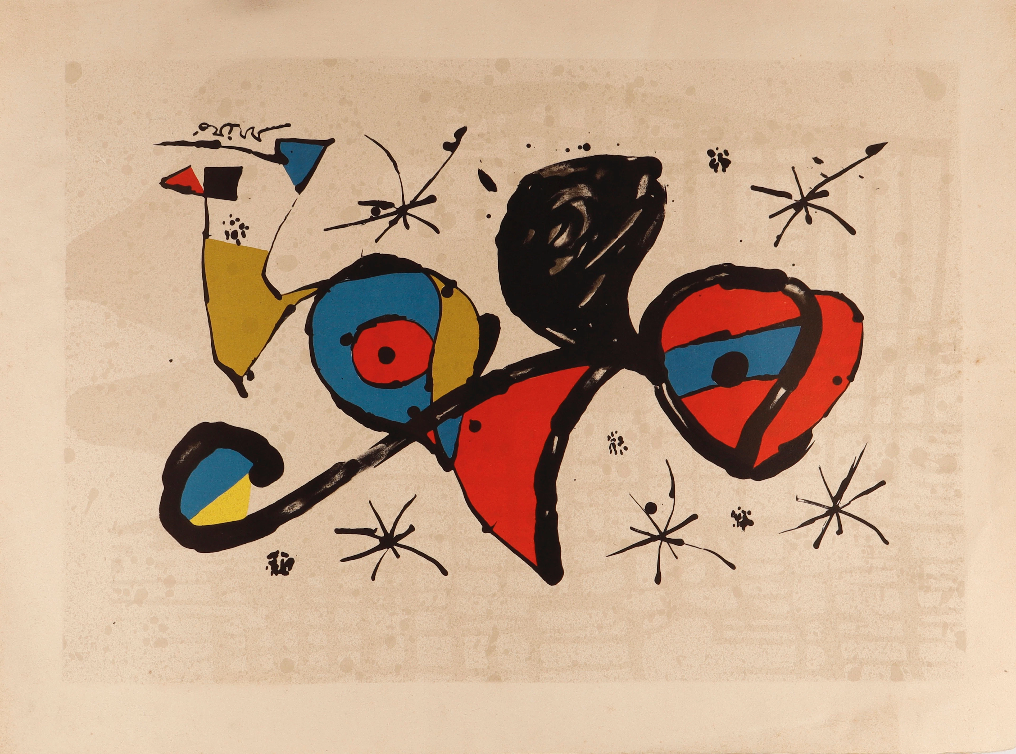 JOAN MIRÓ. Sin título.