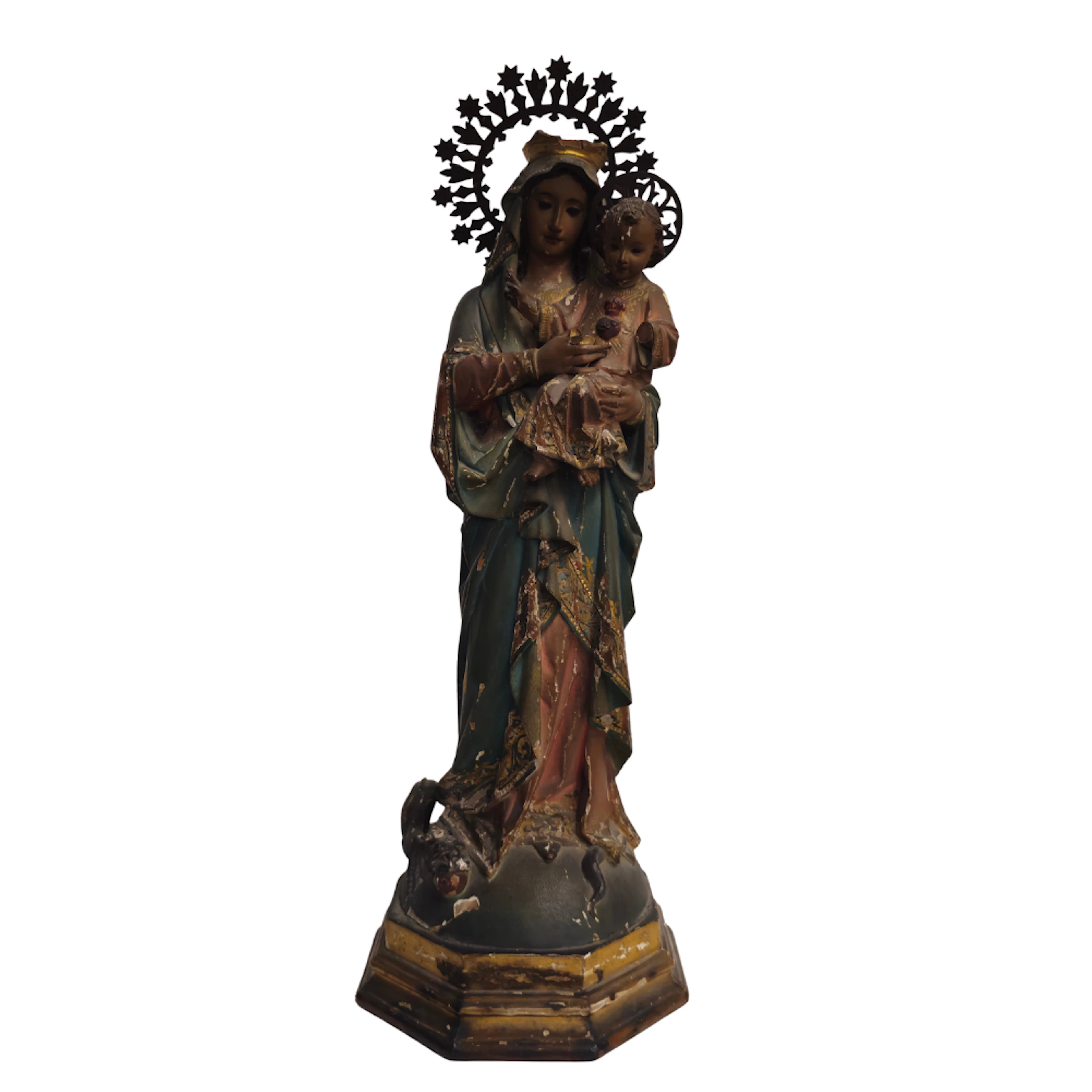 Talla en madera,Inmaculada.