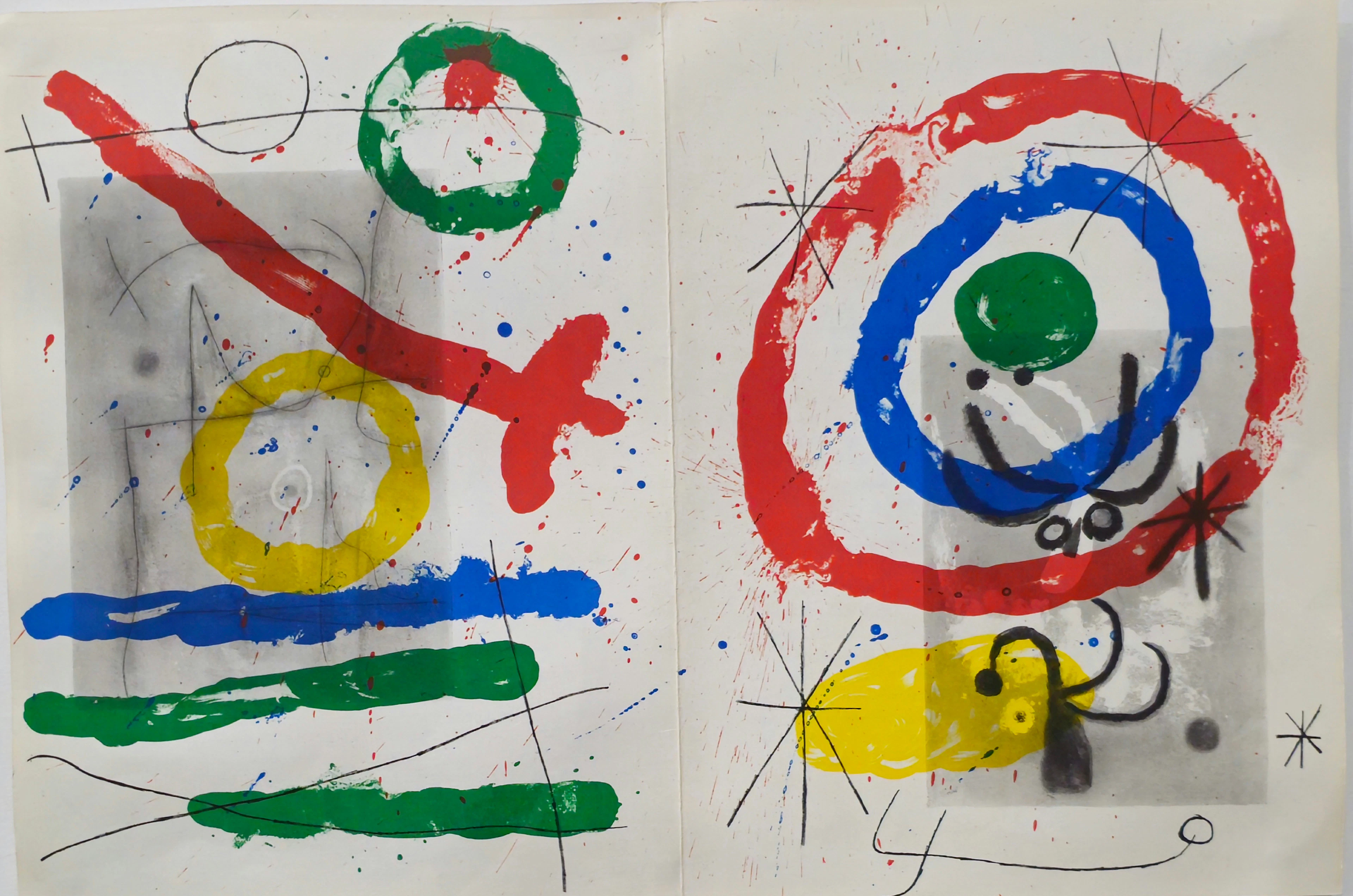 JOAN MIRÓ. Les Peintures Sur Carton, 1965.