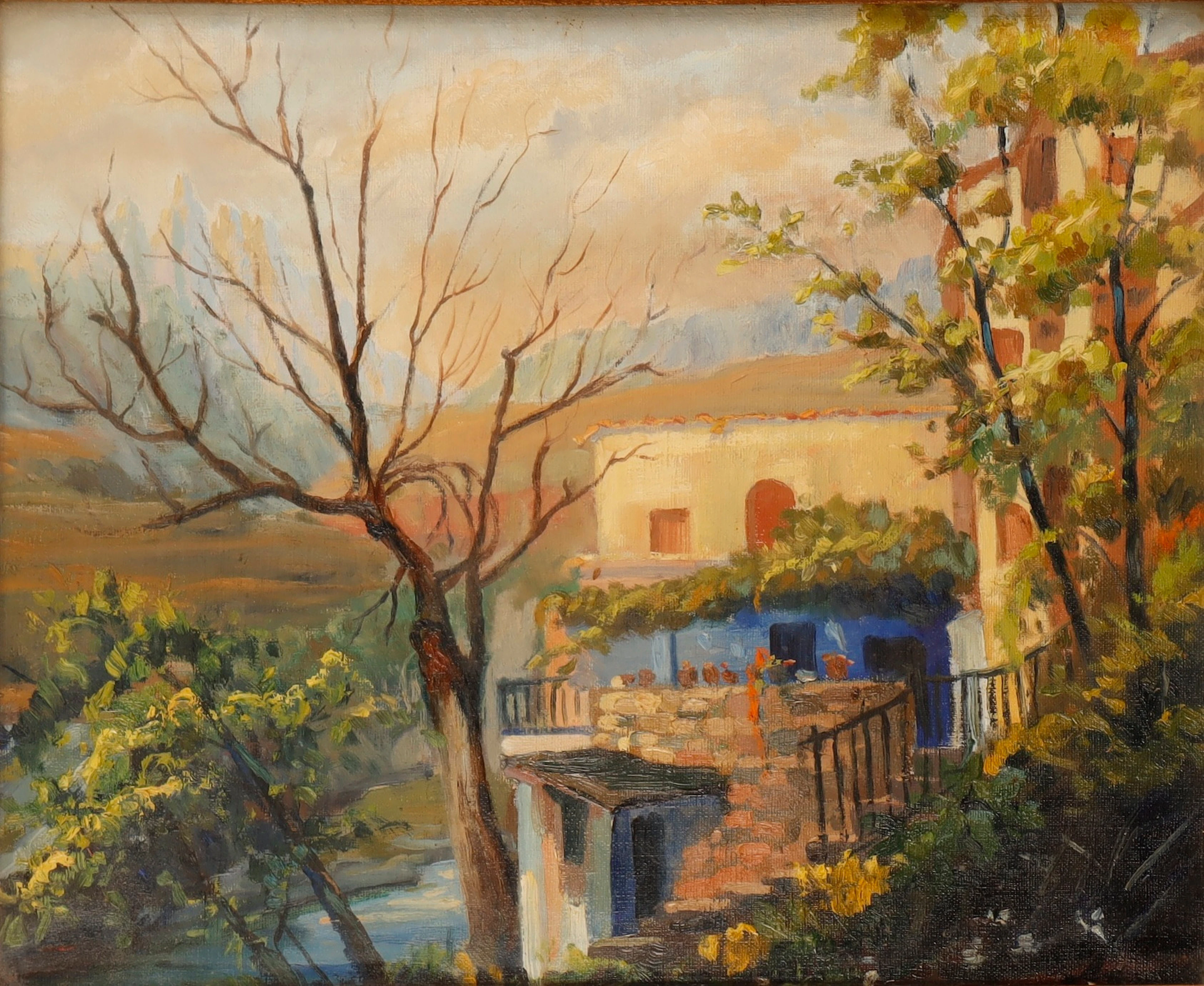 ESCUELA CATALANA DE MEDIADOS DEL SIGLO XX. Paisaje.